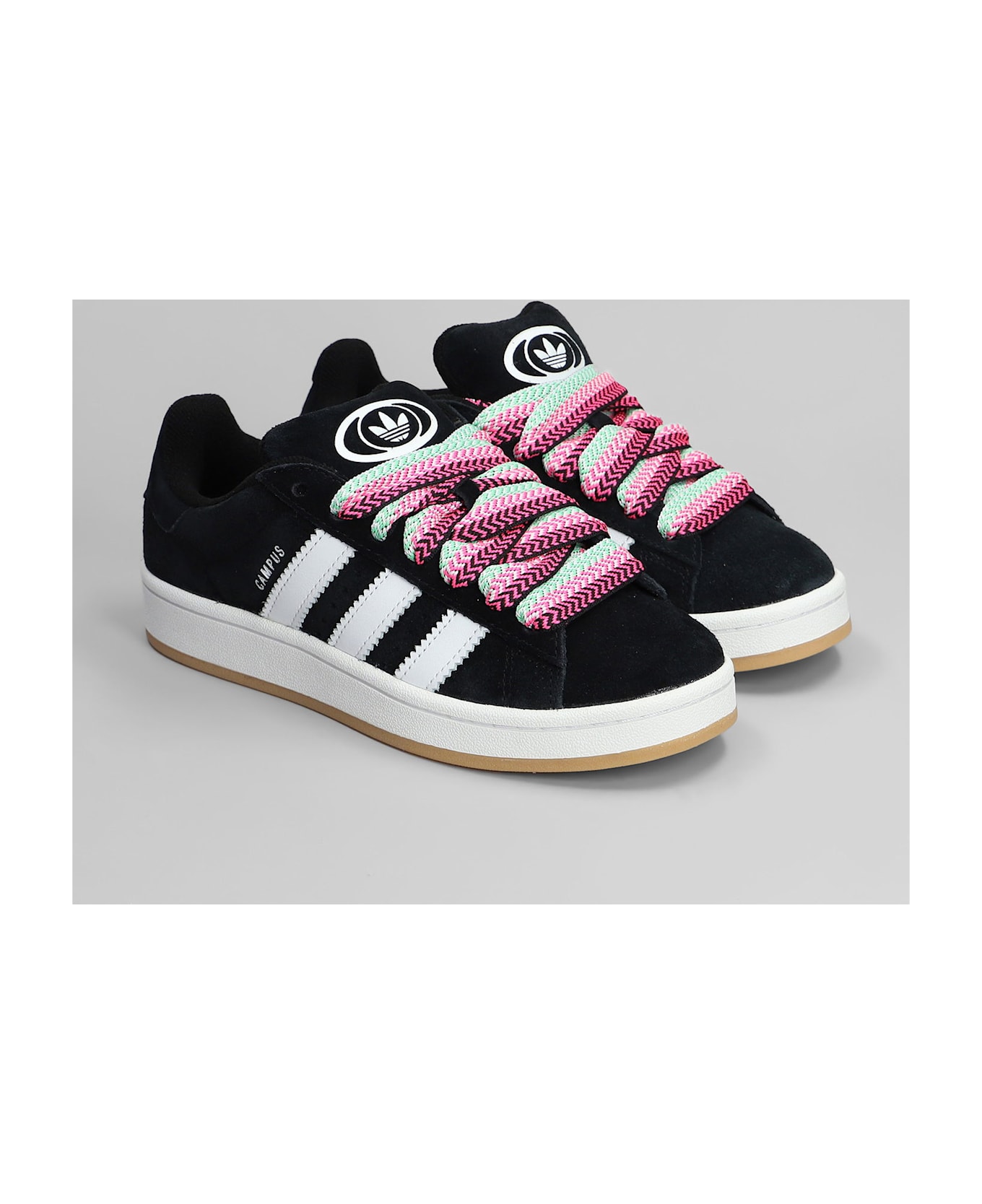 Adidas Campus 00s Sneakers In Black Suede - black