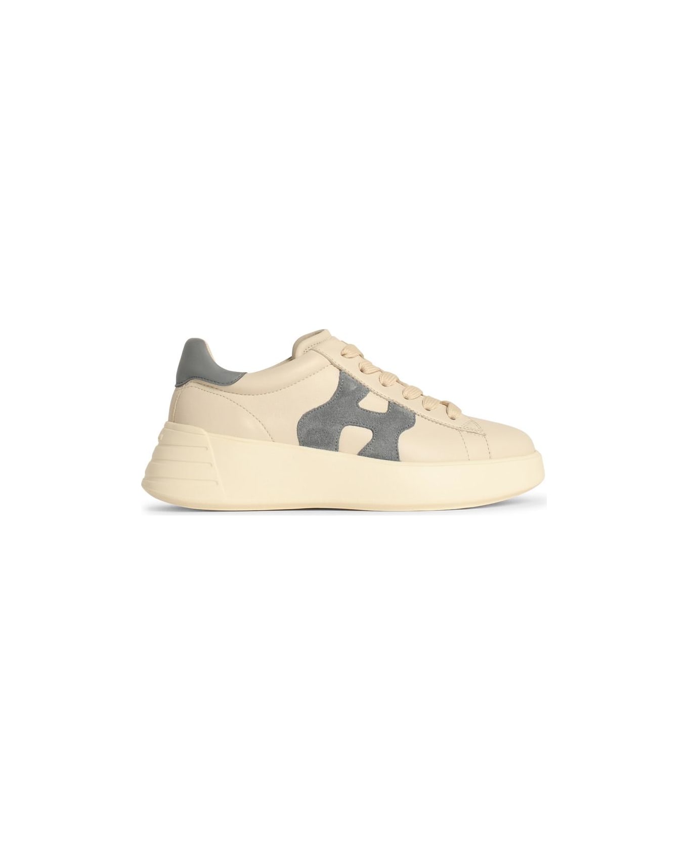 Hogan Leather Sneakers - White