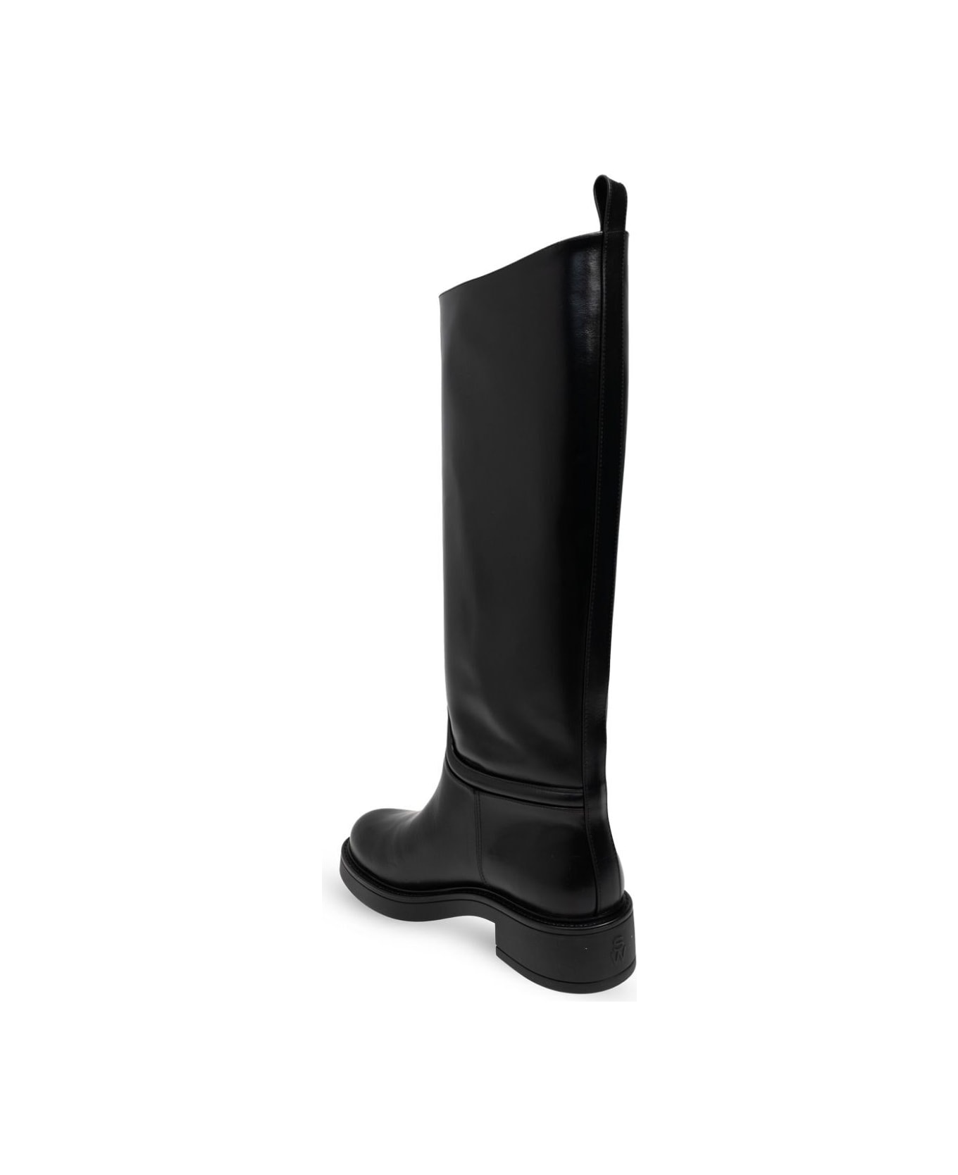 Stuart Weitzman Celia Riding Boot - Blk Black