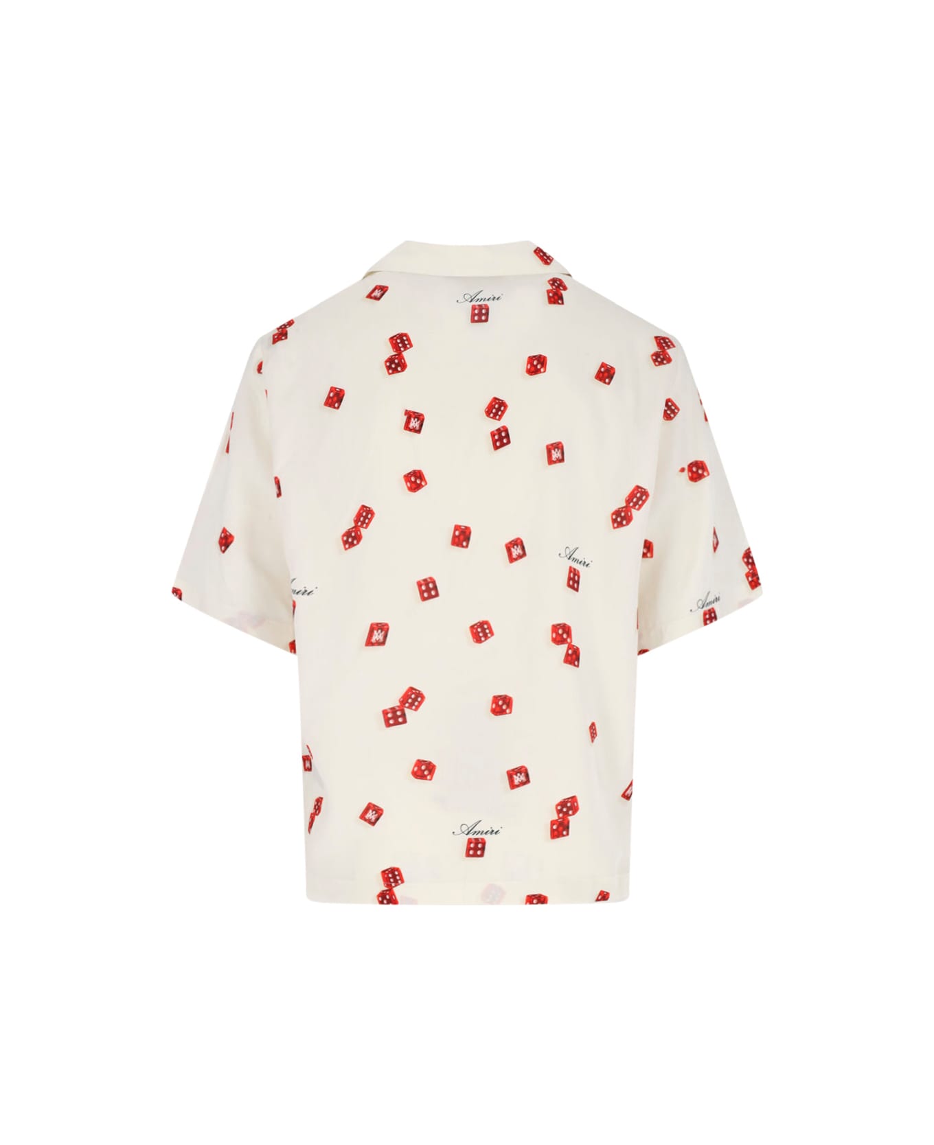 AMIRI 
dice
 Bowling Shirt - Cream