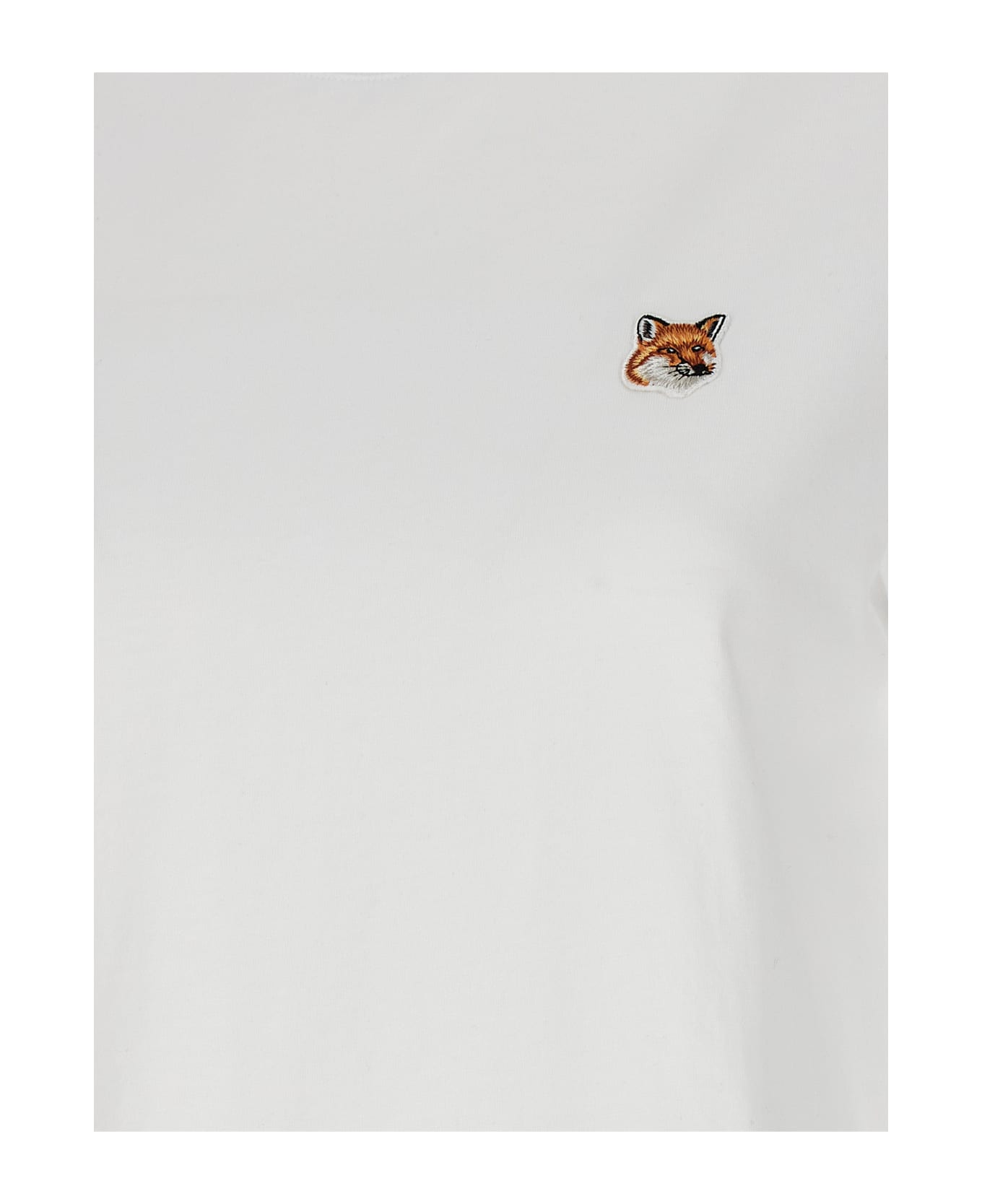Maison Kitsuné 'fox Head' T-shirt - White