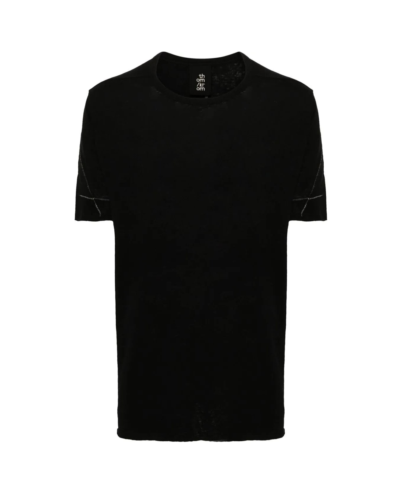 Thom Krom Short Sleeves T-shirt - Black