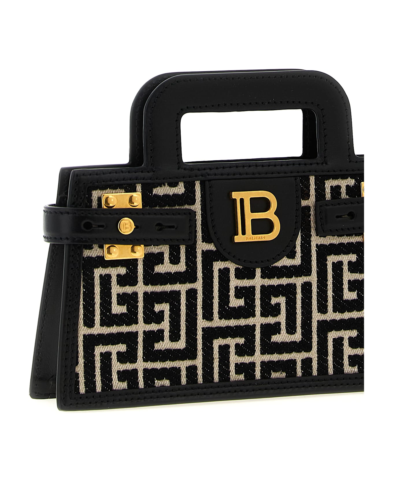 Balmain 
b-buzz
 Small Handbag - Gfe Ivoire Noir
