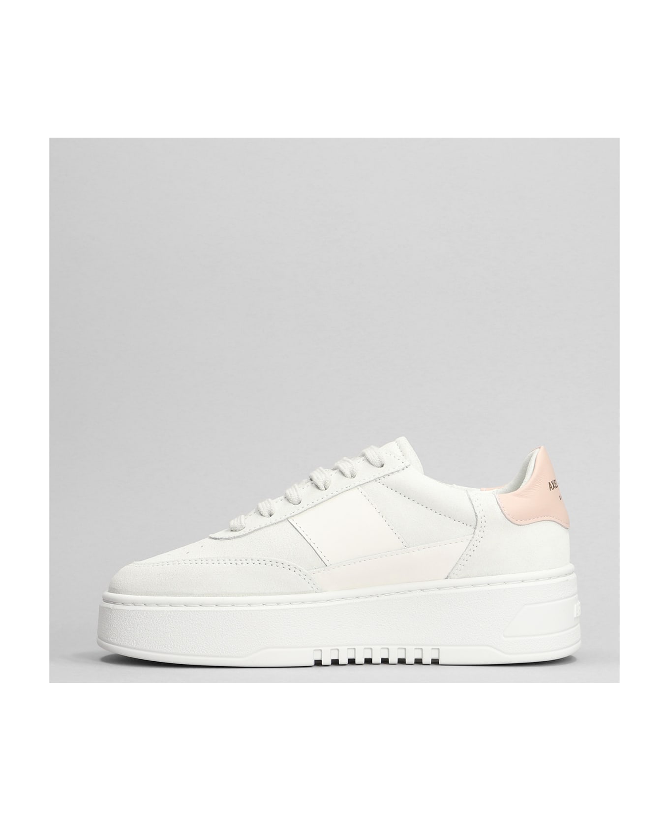 Axel Arigato Orbit Vintage Sneakers In White Round - white