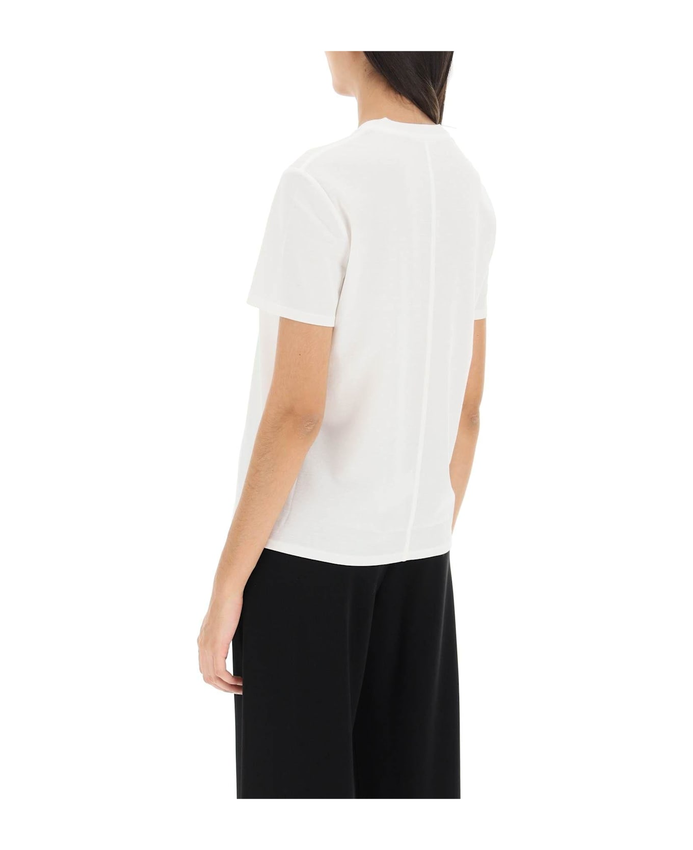 The Row 'wesler' Cotton T-shirt - BWH BRIGHT WHITE