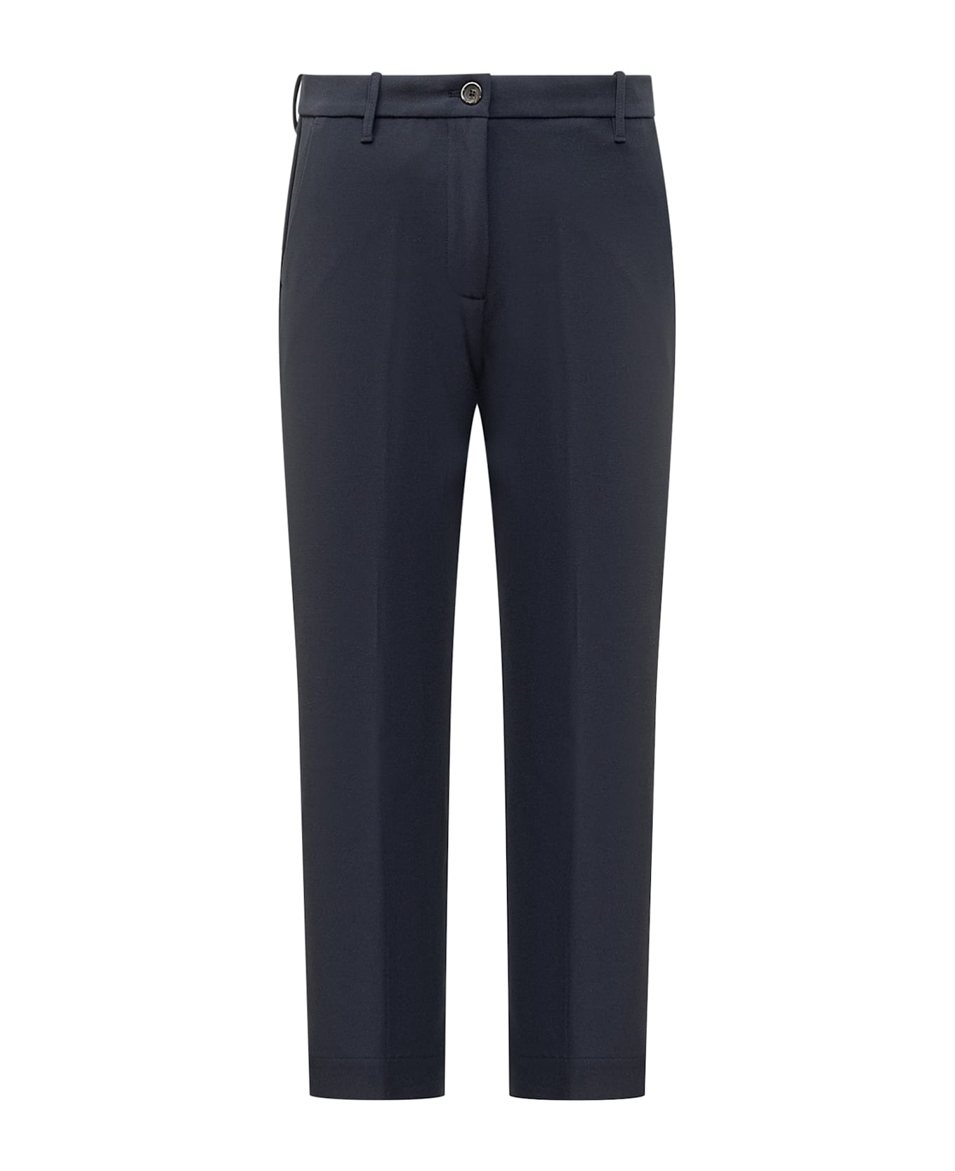 Nine in the Morning Magda Bootcut Trousers - BLU NAVY