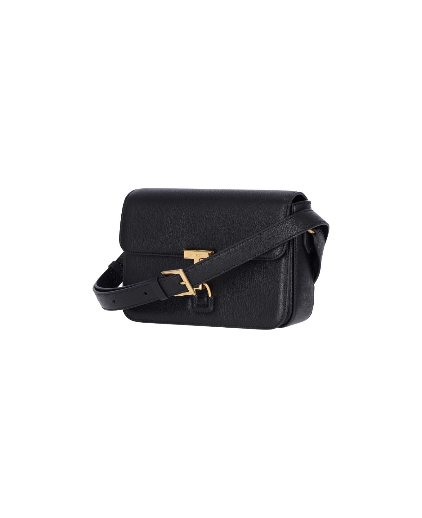 Tom Ford 'monarch' Crossbody Bag - BLACK