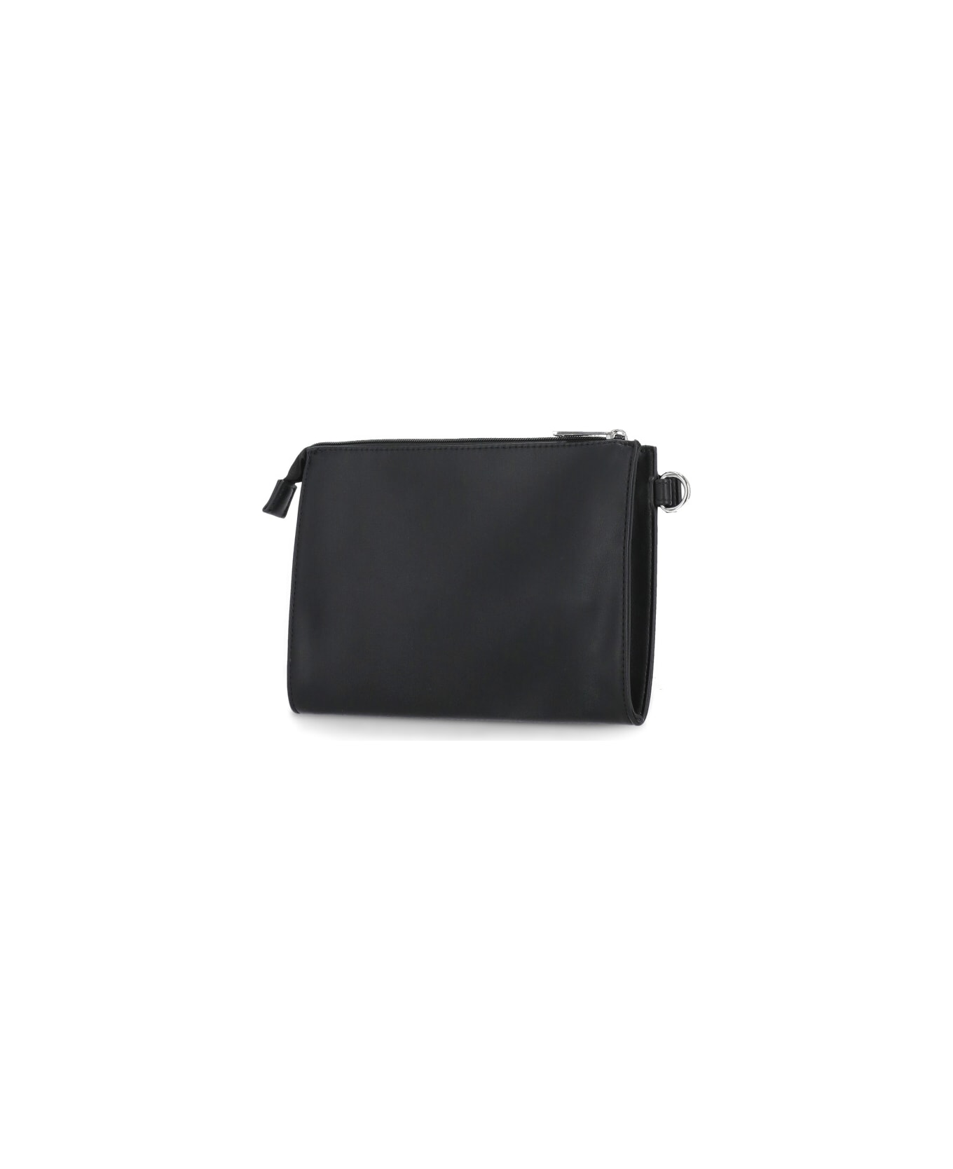MSGM Synth Leather Clutch Bag - Black