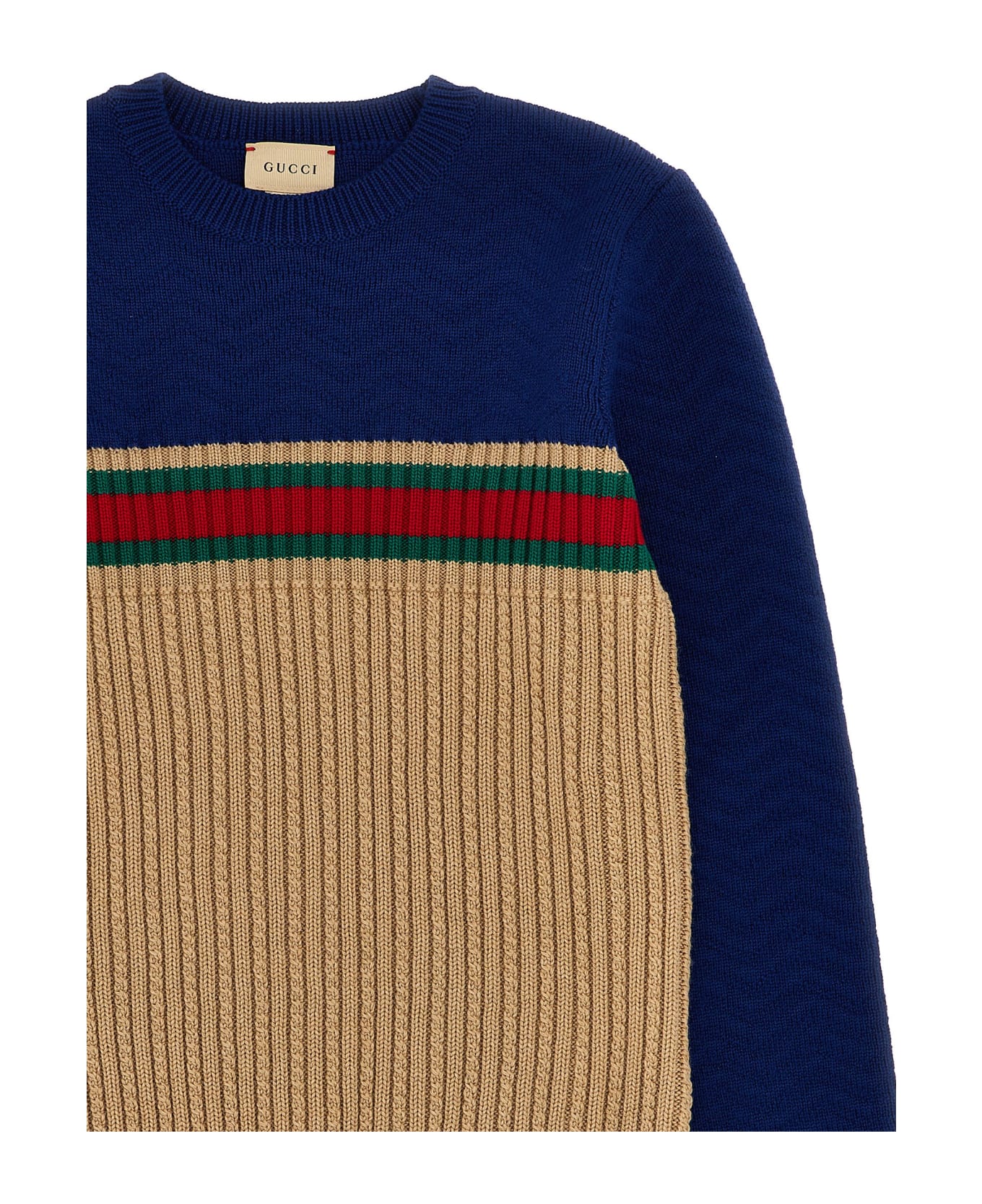 Gucci Web Ribbon Sweater - Multicolor