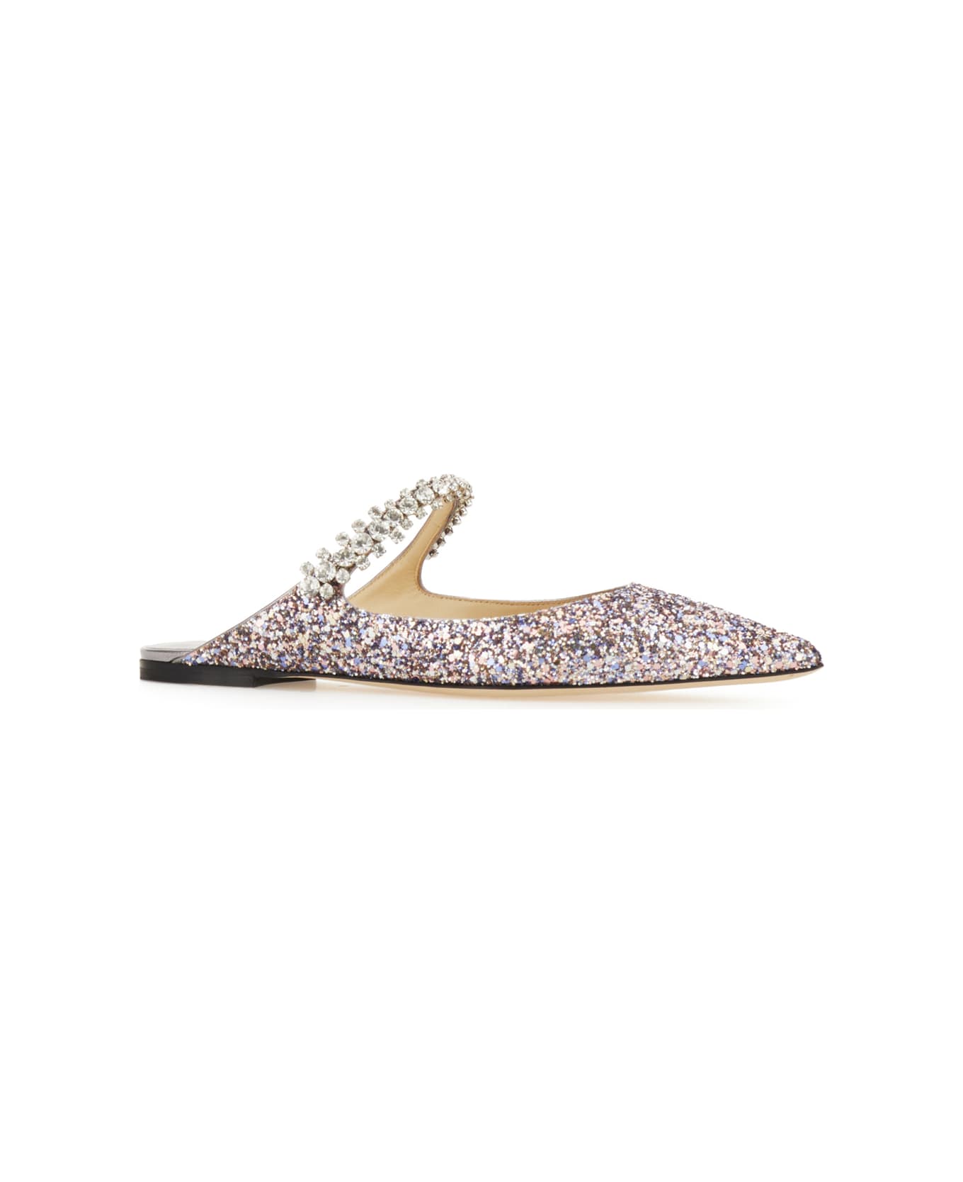 Jimmy Choo Embellished Fabric Bing Flat Ballerinas - SPRINKLEMIX
