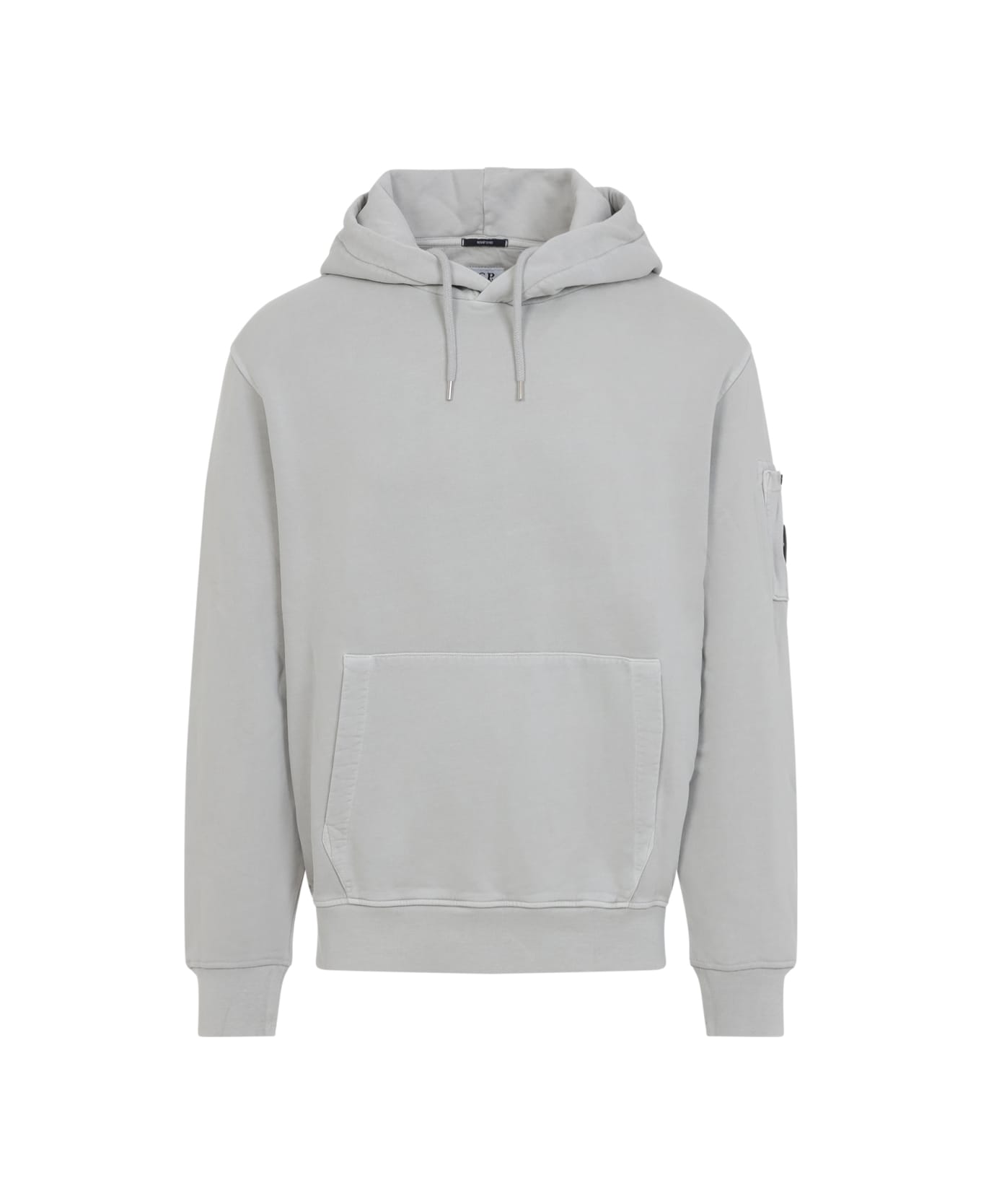 C.P. Company Cotton Hoodie - London Fog