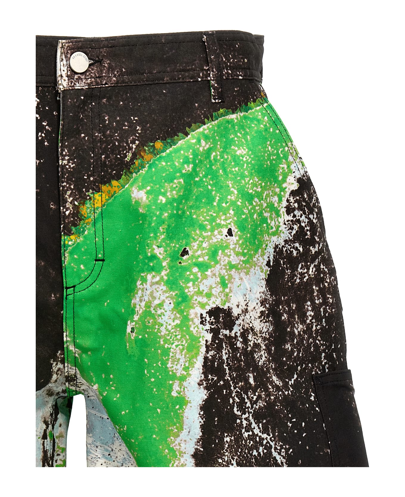 44 Label Group 'corrosive Carpenter' Bermuda Shorts - Multicolor
