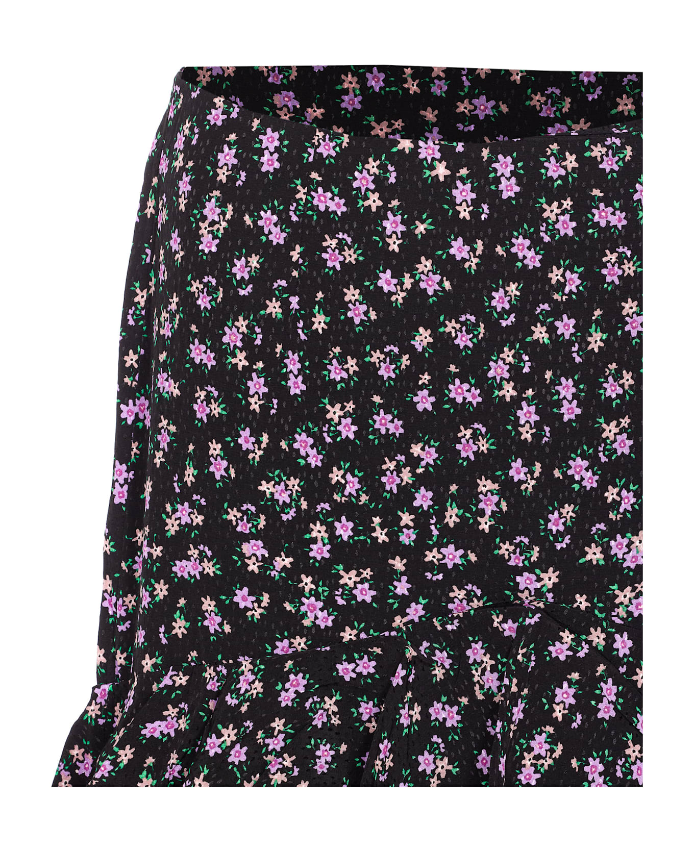 Essentiel Antwerp Ilana Tiered Ruffle Skirt - Black