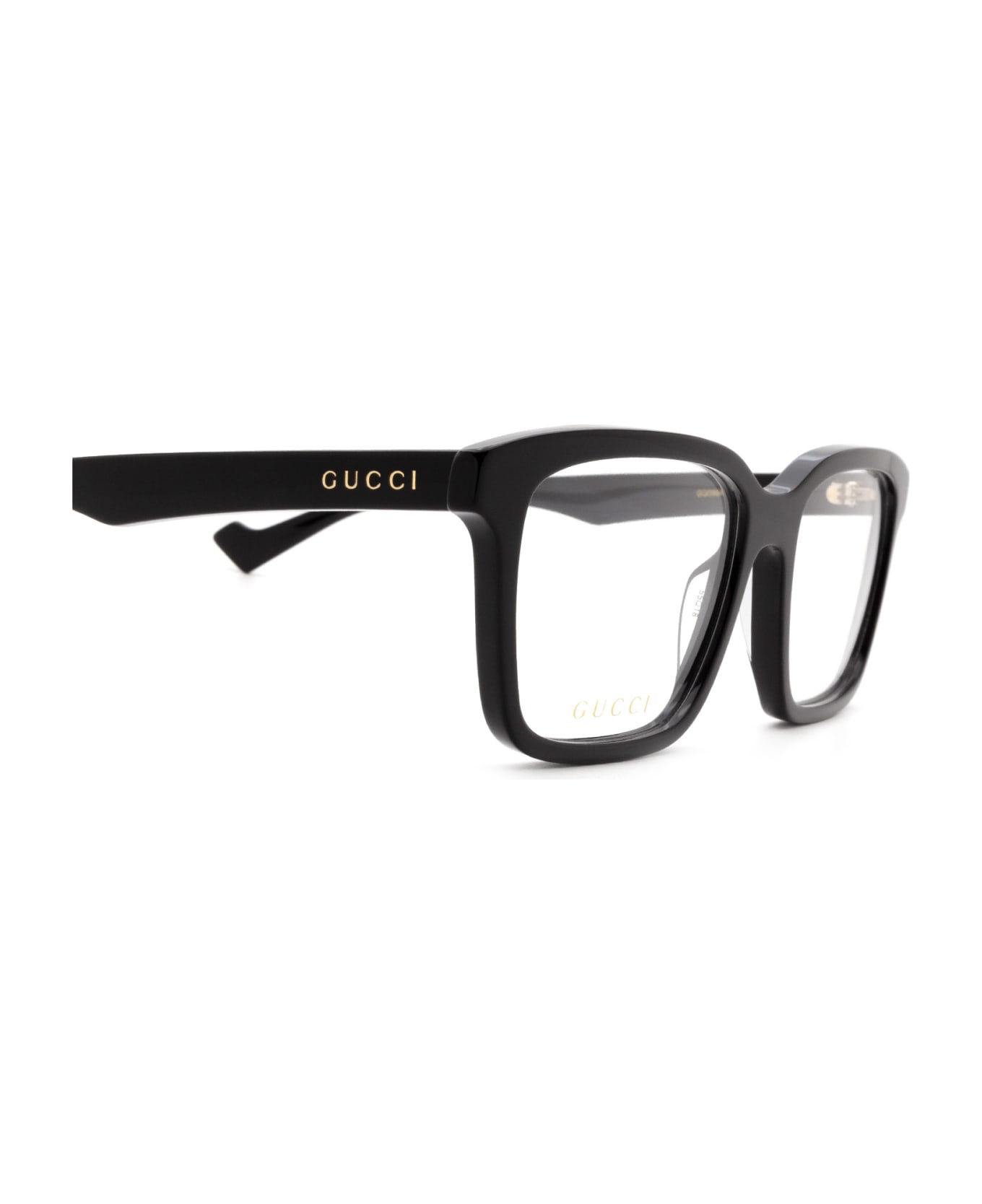 Gucci Eyewear Gg0964o Black Glasses - Black