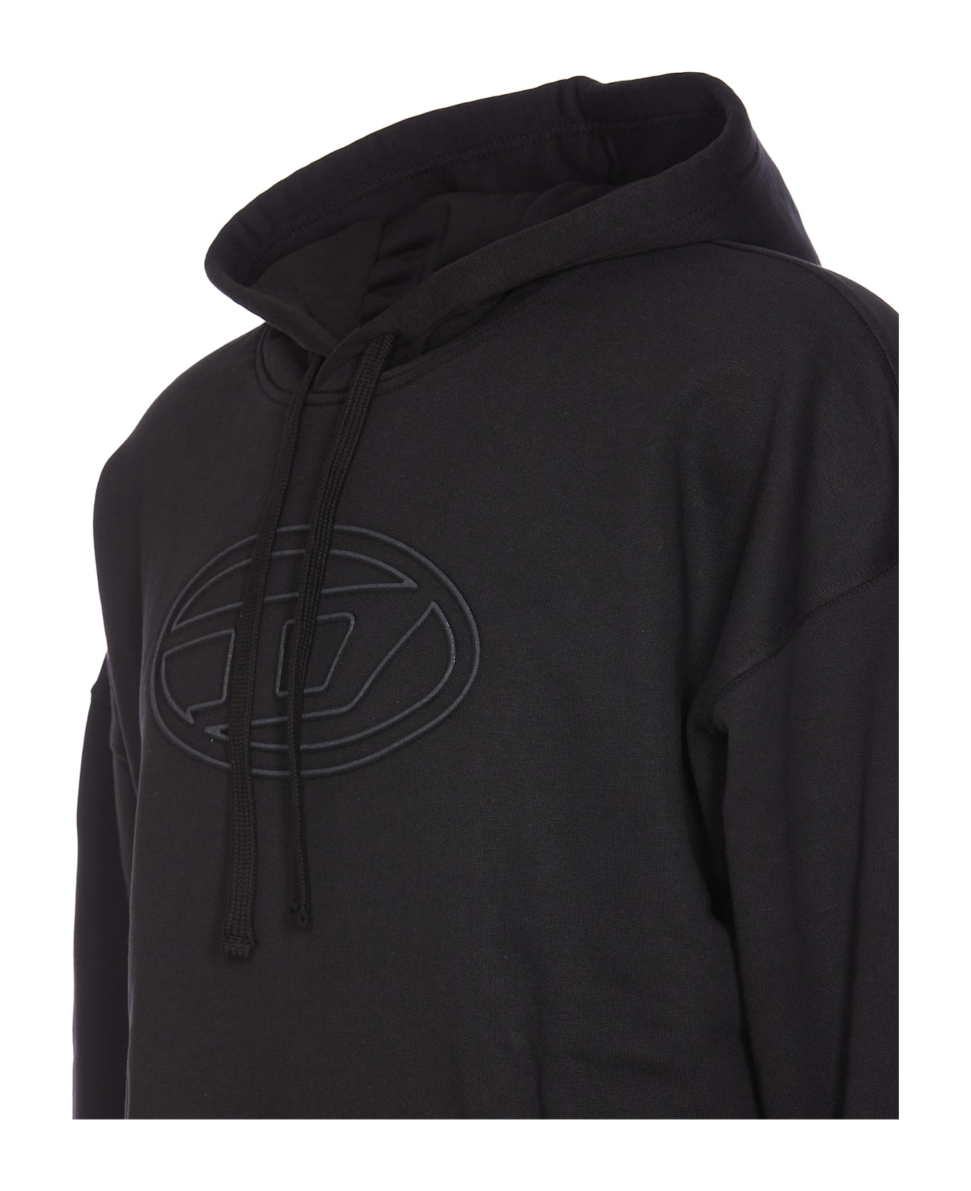 Diesel S-ummer-bigoval Hoodie - Black