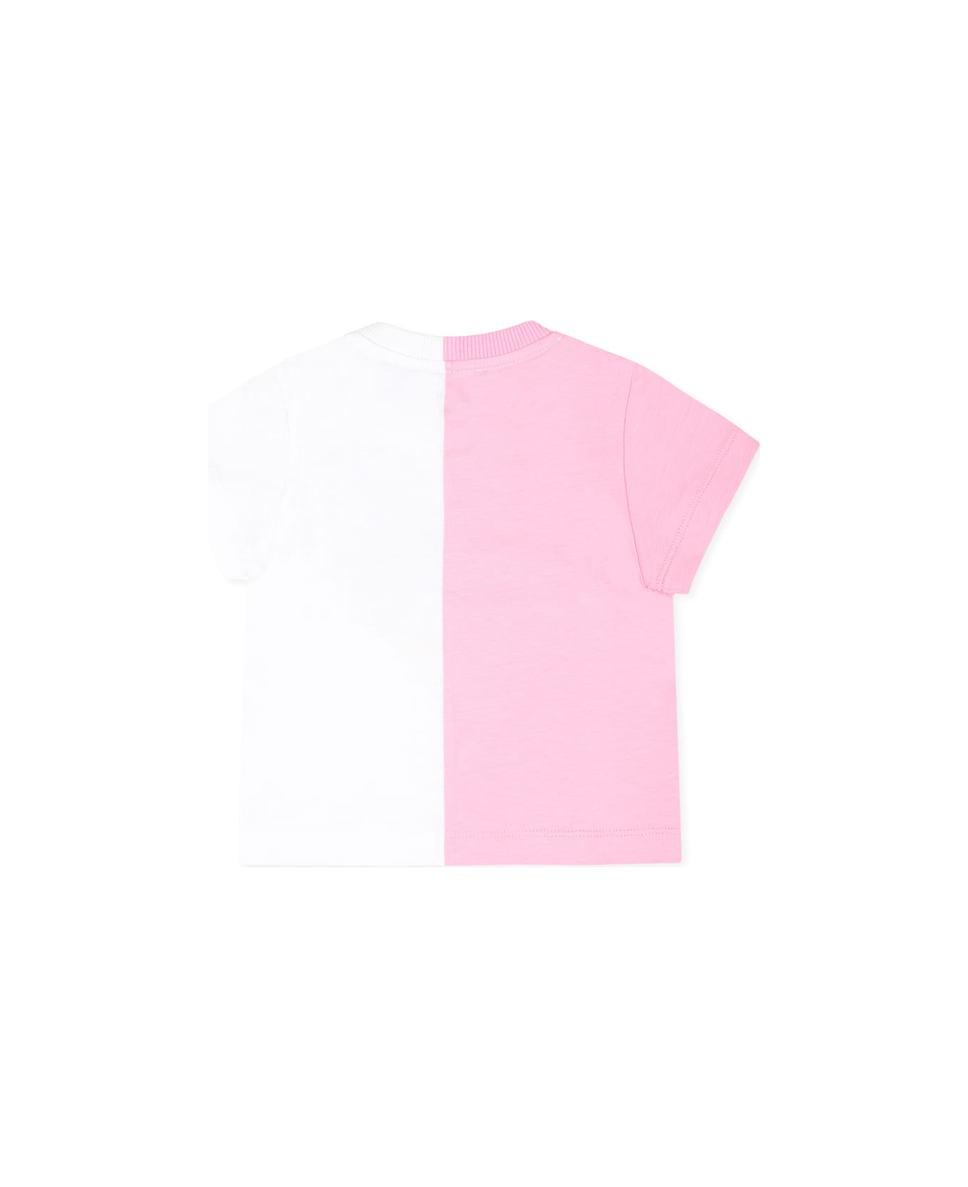 Moschino Pink T-shirt For Baby Girl With Teddy Bear - Pink