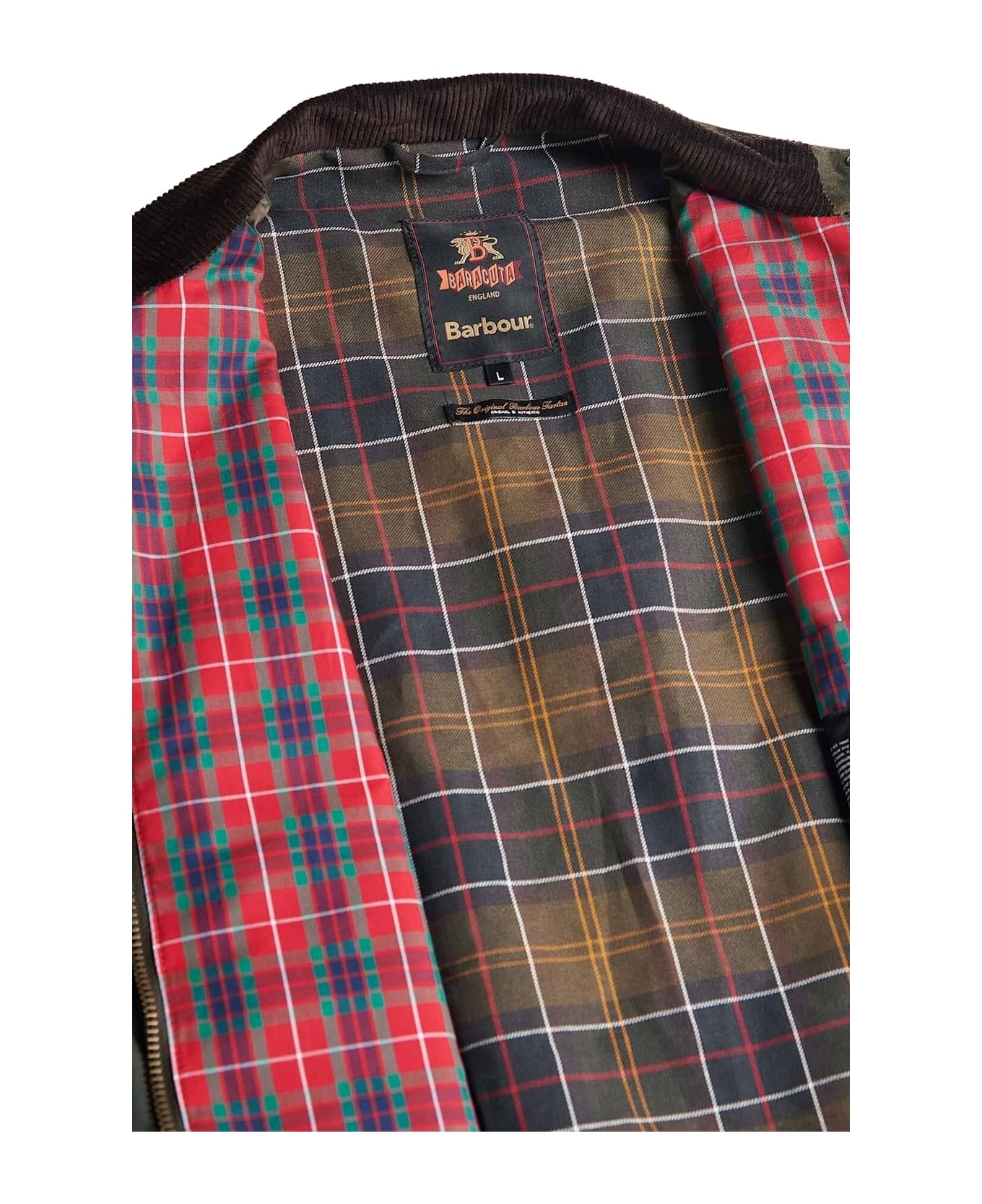 Baracuta Ba X Br Porton Wax - Olive