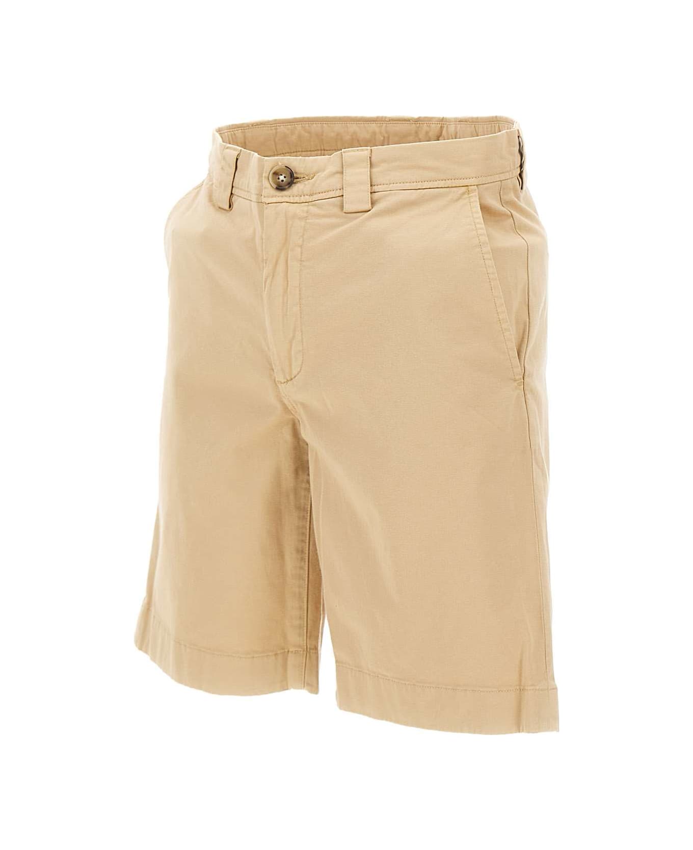 Woolrich Cotton 'classic Chino Shorts' - BEIGE