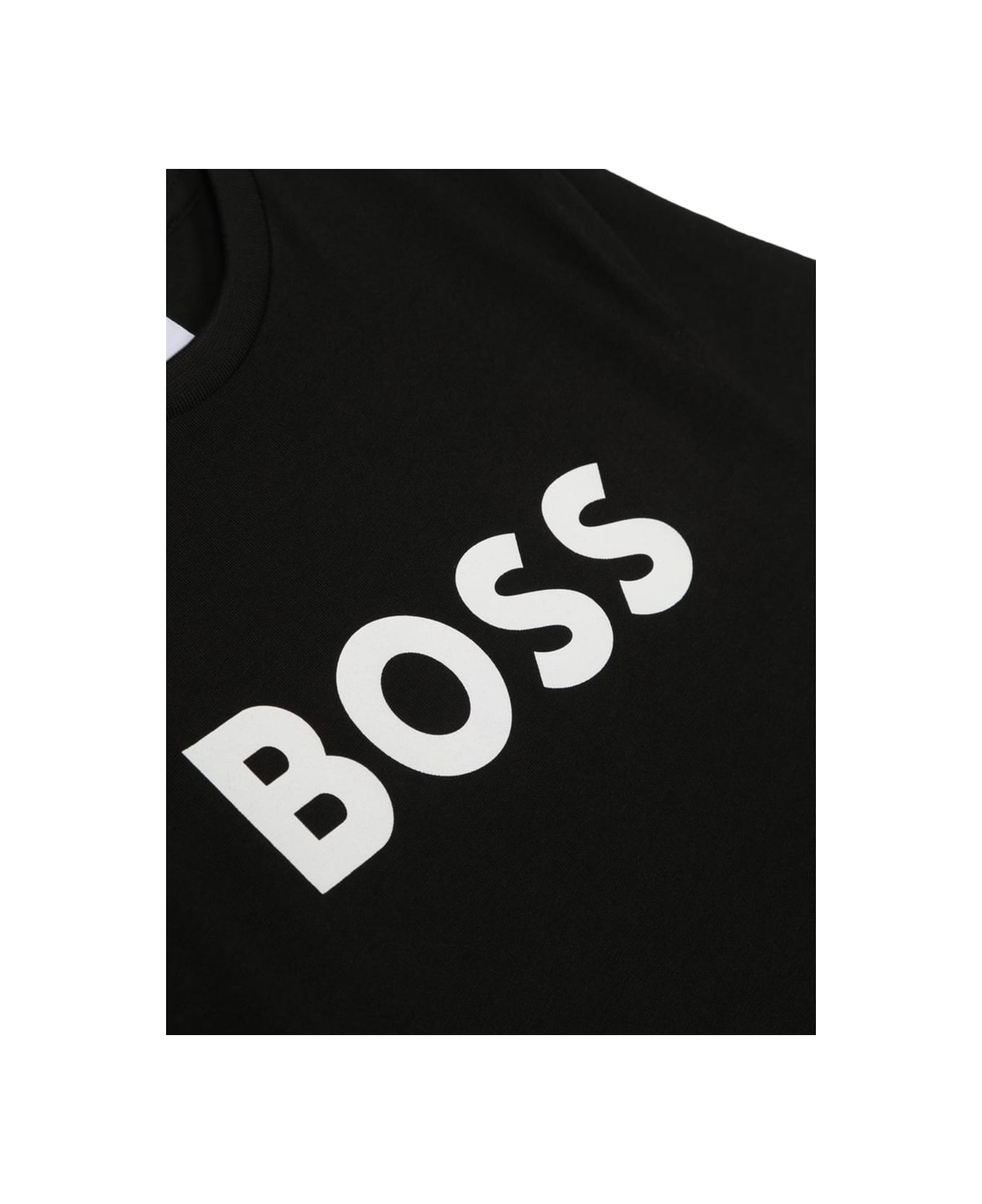 Hugo Boss T-shirt Logo - BLACK