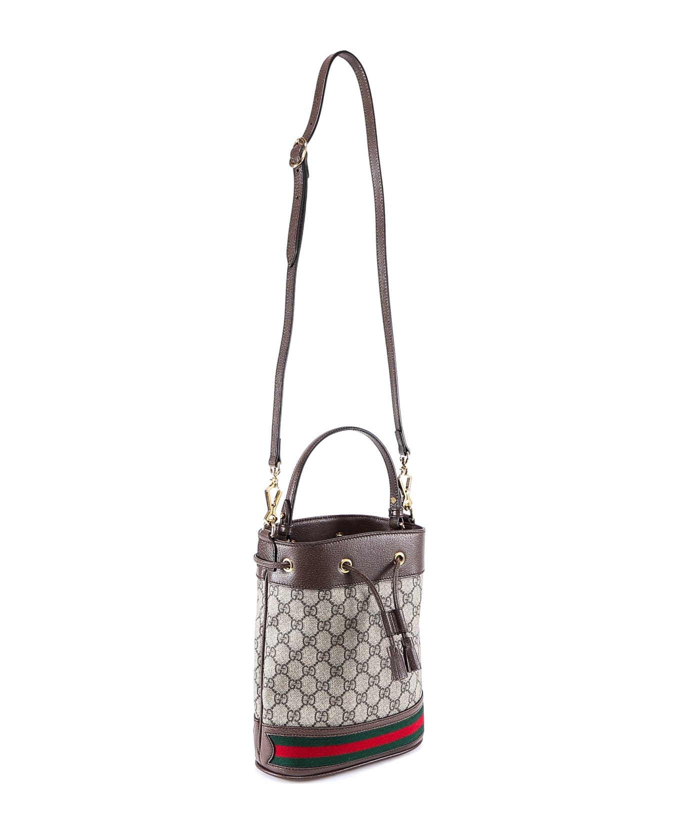 Gucci Ophidia Gg Bucket Bag Small - Beige トートバッグ