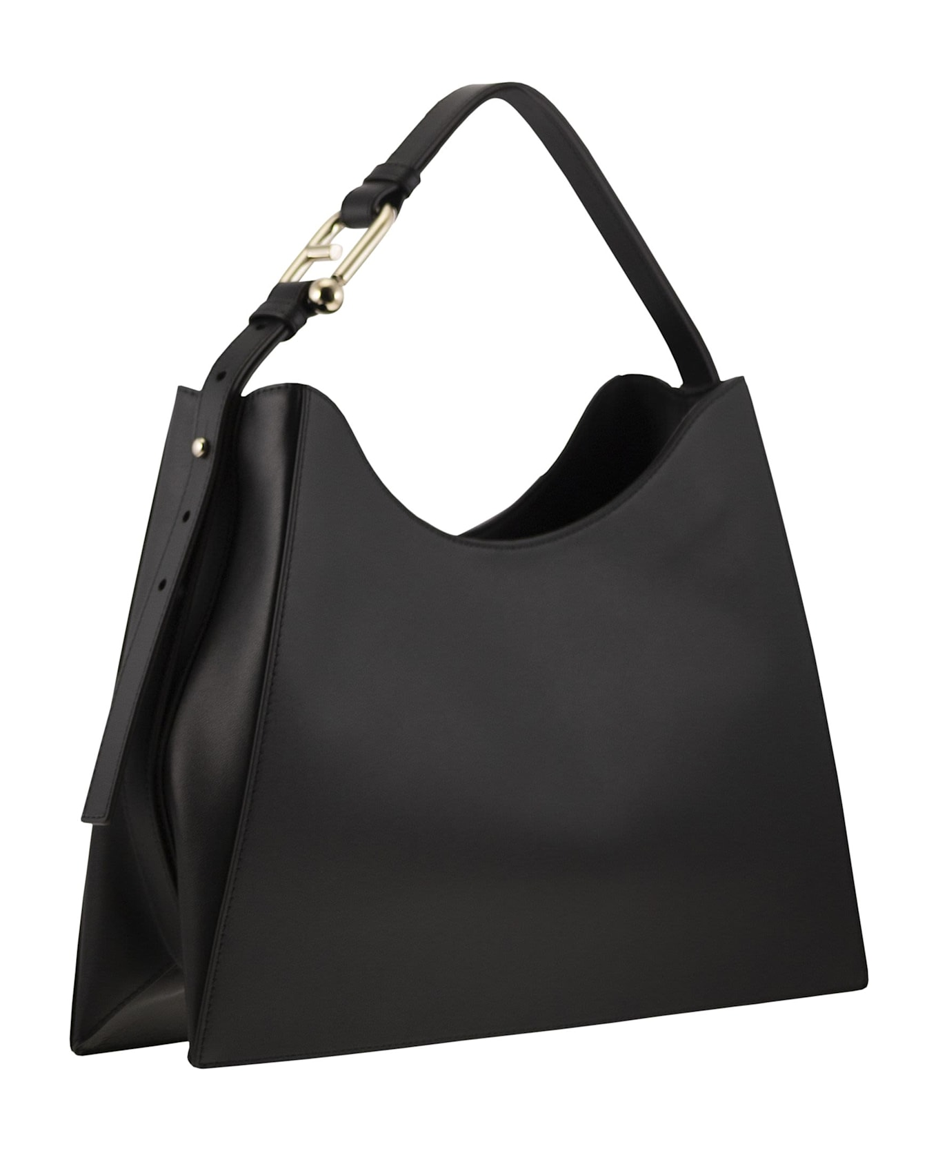 Furla Nuvola Hobo Bag - Black