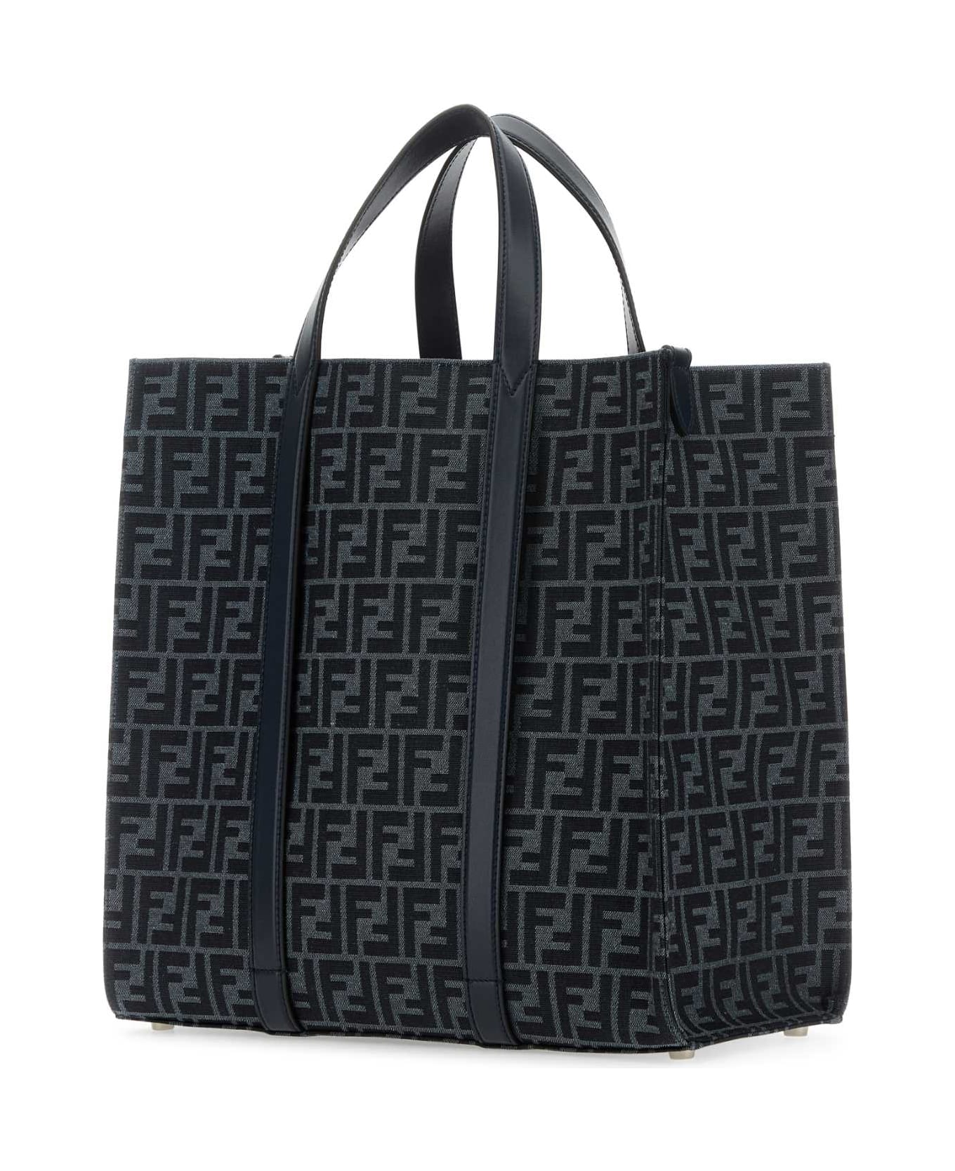 Fendi Embroidered Canvas Shopping Bag | italist
