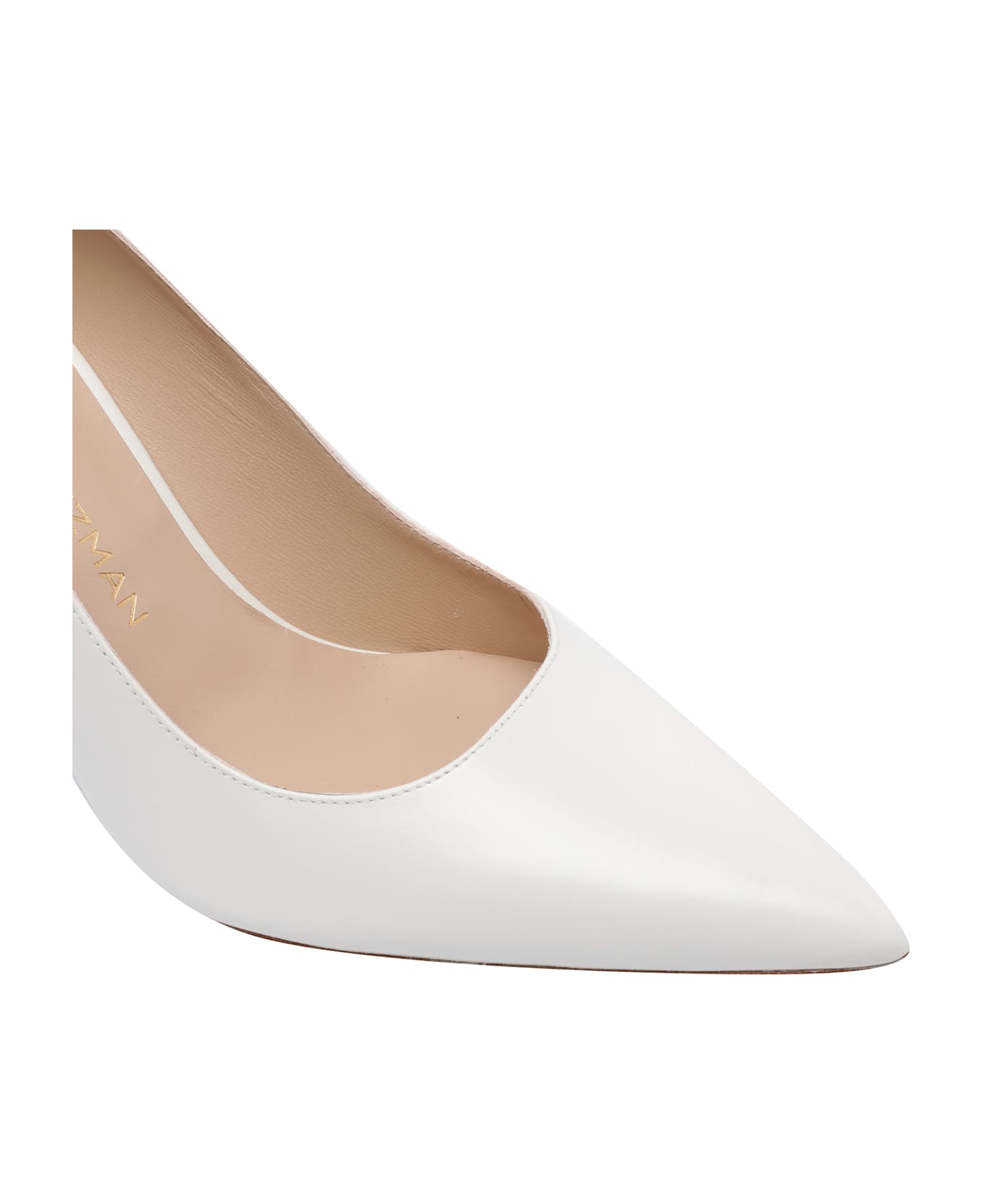 Stuart Weitzman Stuart Power Pumps - White
