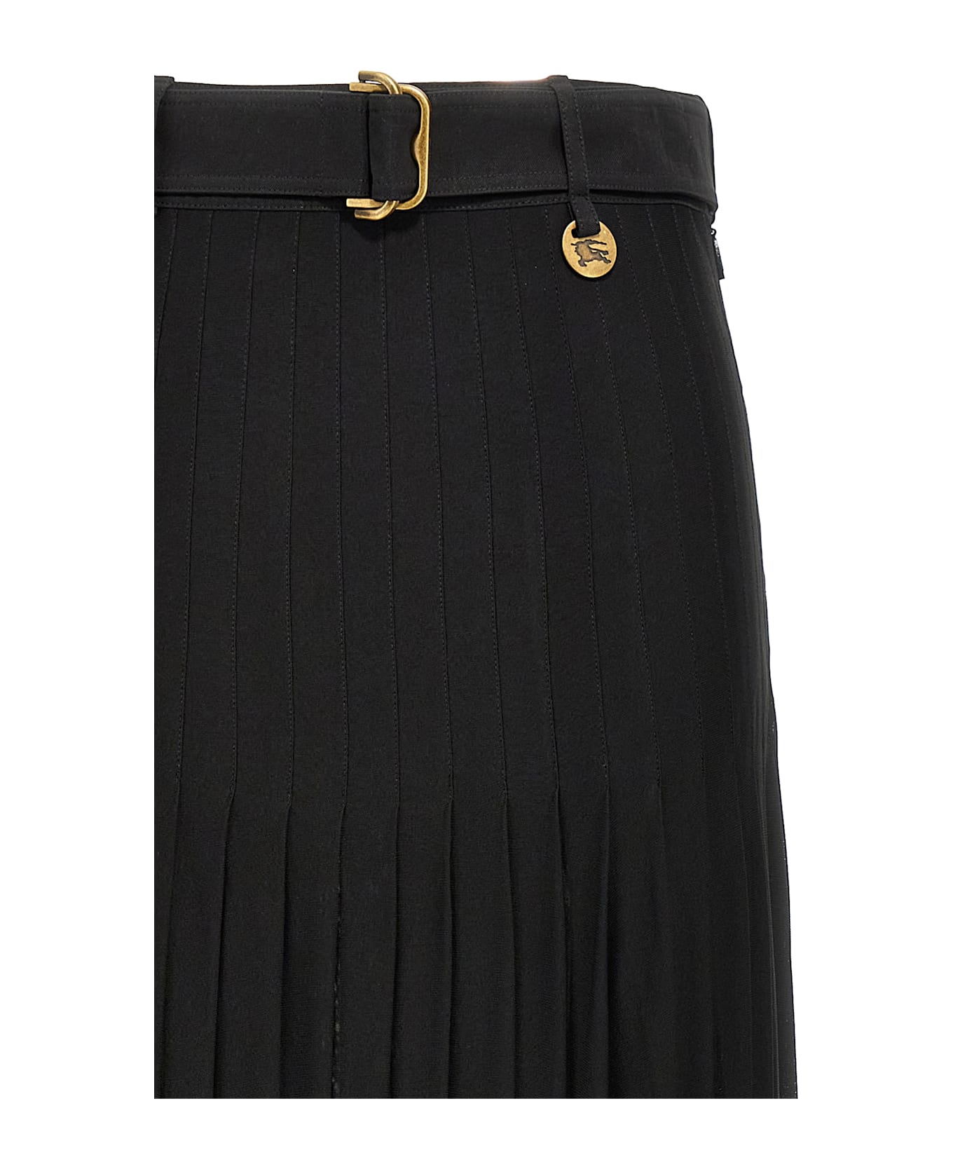 Burberry Pleated Skirt - Black  