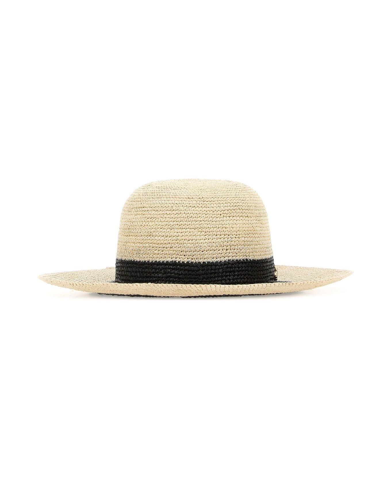 Borsalino Straw Hat - Nero