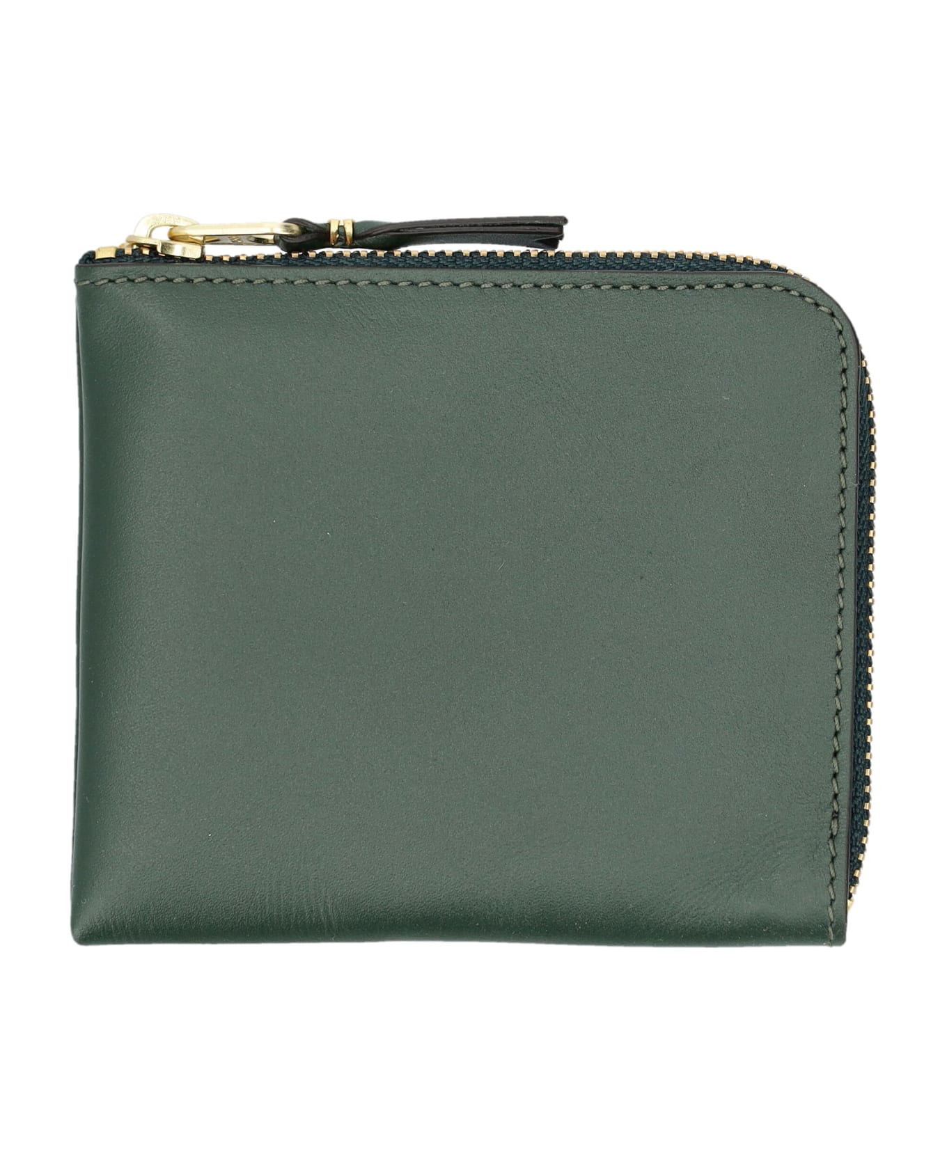 Comme des Garçons Wallet Classic Zip Wallet - BOTTLE GREEN