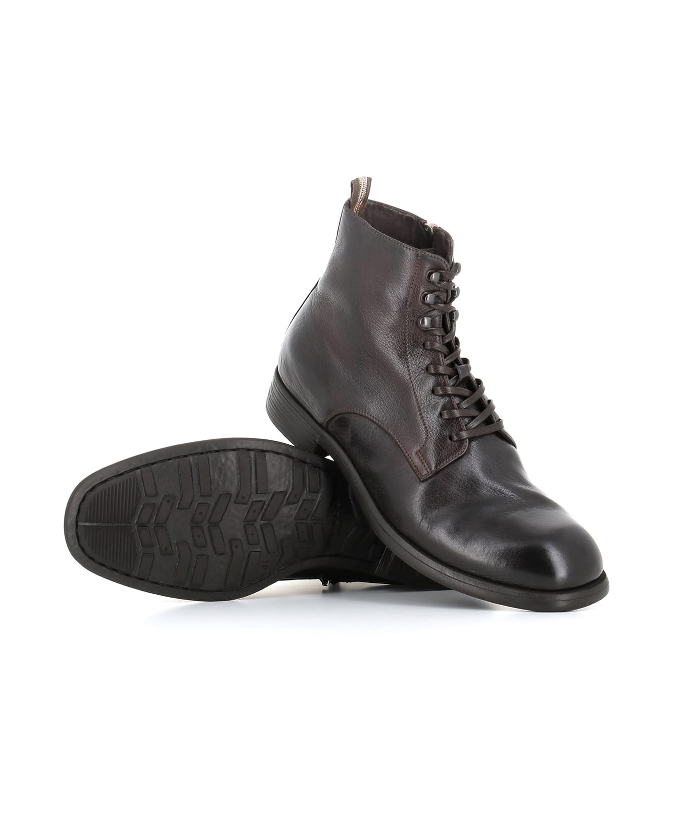 Officine Creative Lace-up Boot Chronicle/004 - Dark brown