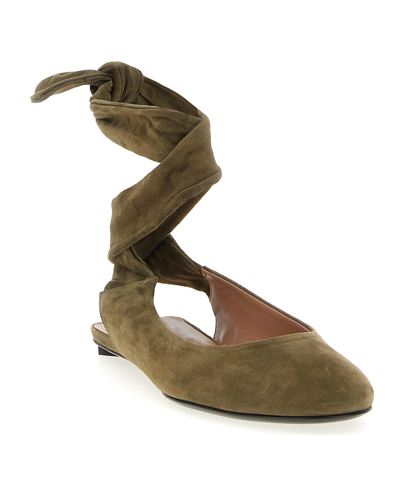 The Attico 
cloe
 Ballet Flats - Green