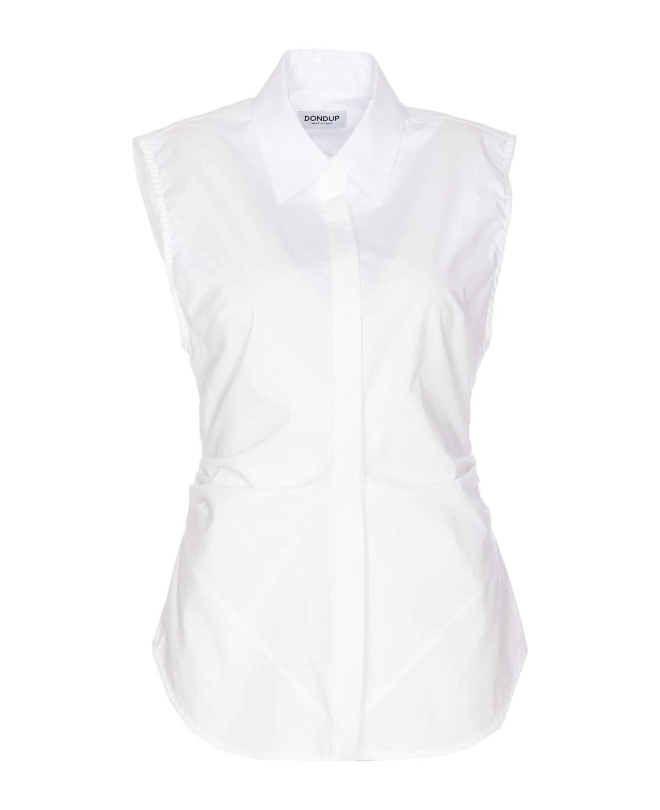 Dondup Sleeveless Shirt - White