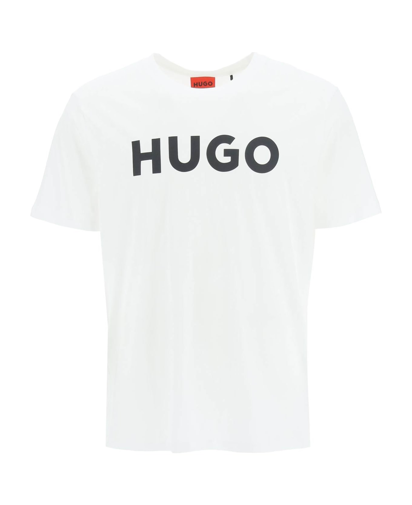 Hugo Boss Dulivio Logo T-shirt - OPEN WHITE (White)