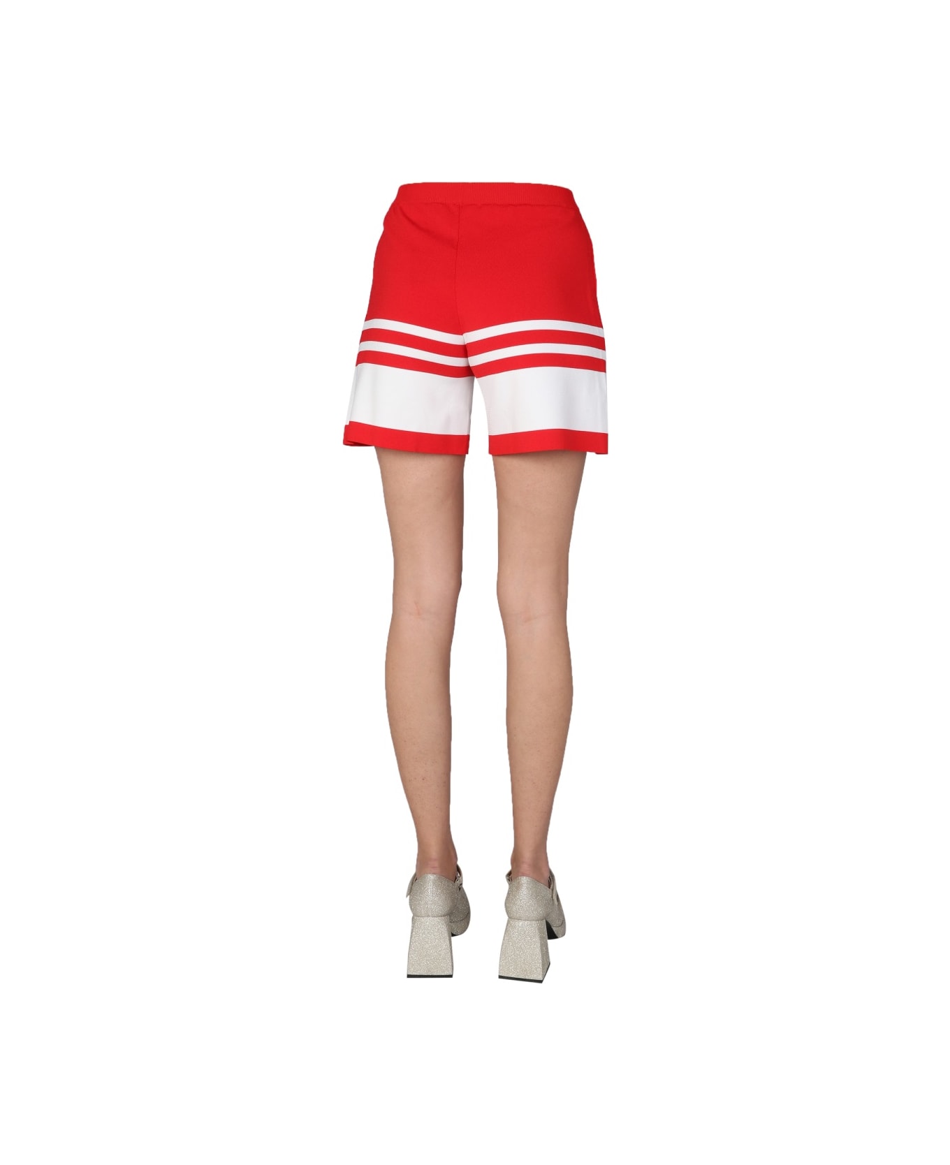 Boutique Moschino "sailor Mood" Shorts - RED ショートパンツ
