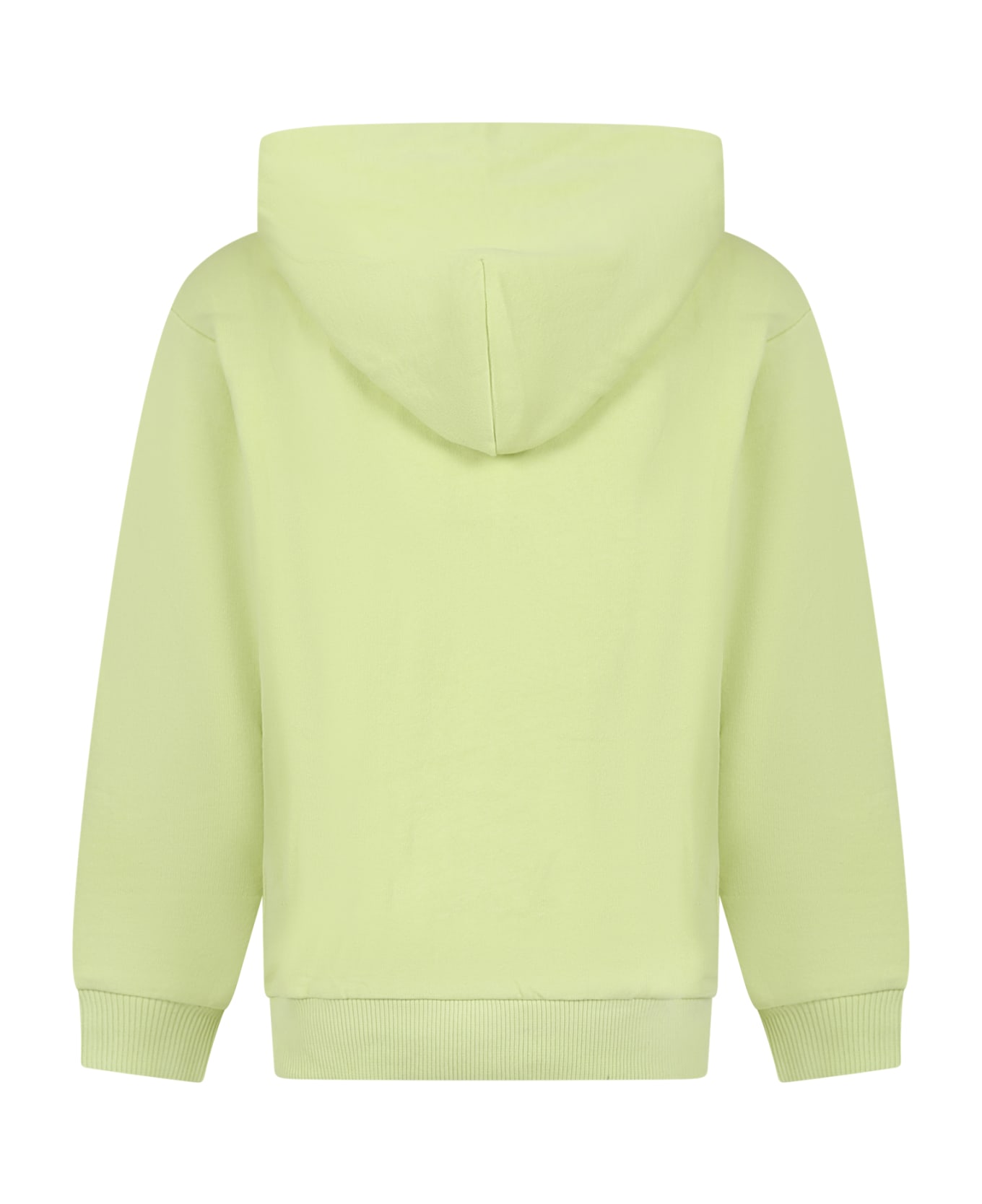 GCDS Mini Yellow Sweatshirt For Kids With Logo - Yellow ニットウェア＆スウェットシャツ