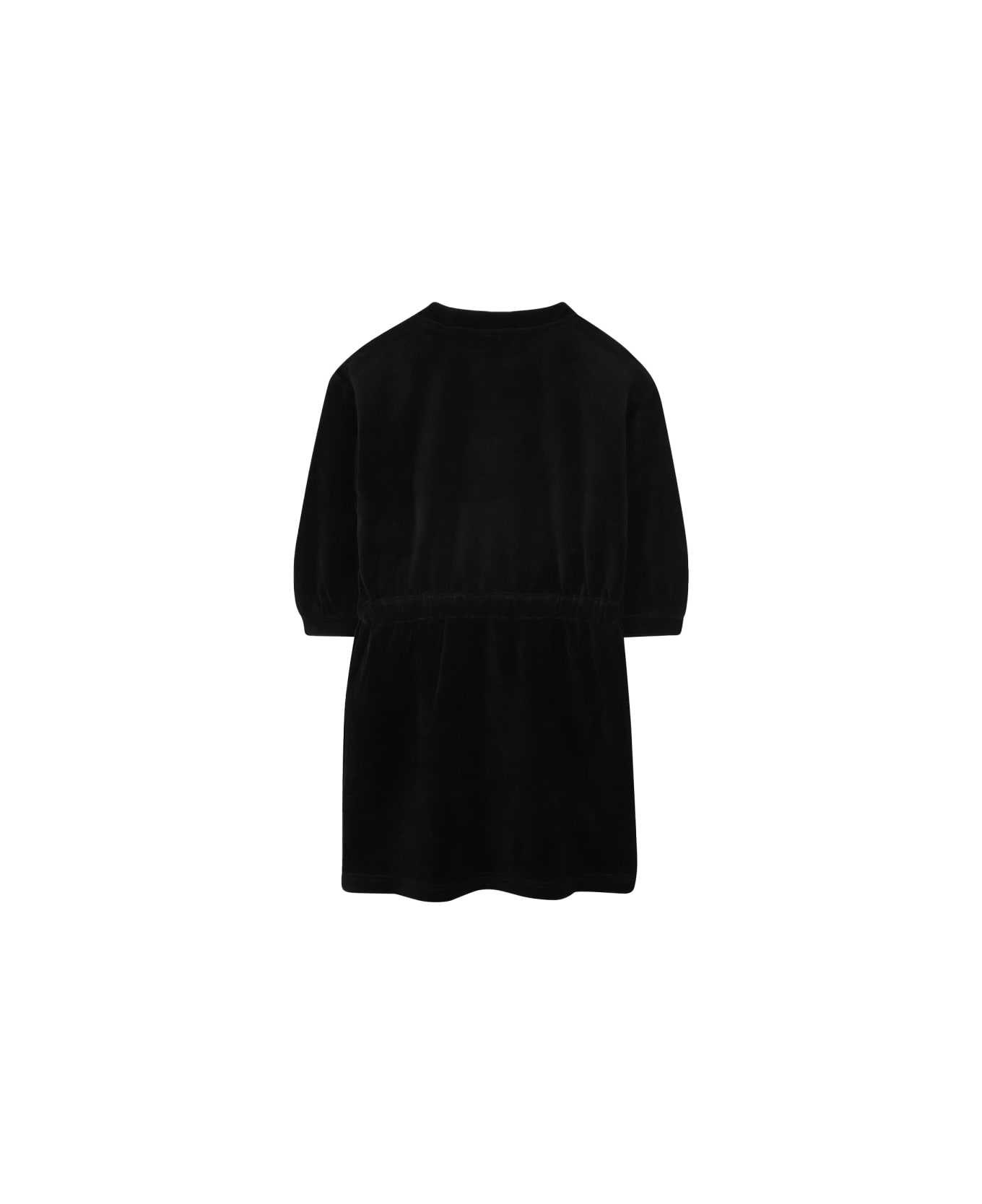 Sonia Rykiel Dress With Logo - BLACK