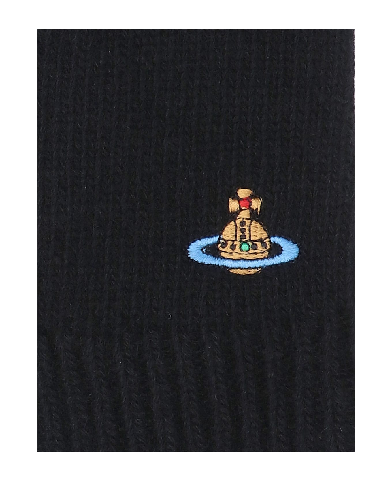 Vivienne Westwood Cashmere Gloves - Black  
