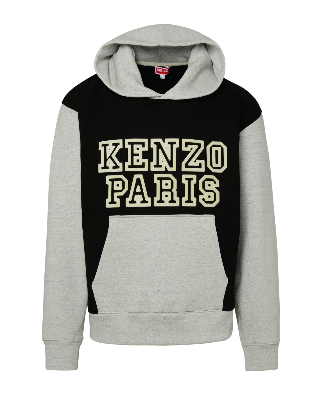 Kenzo Tiger Academy Cotton Sweatshirt - GREY/Black
