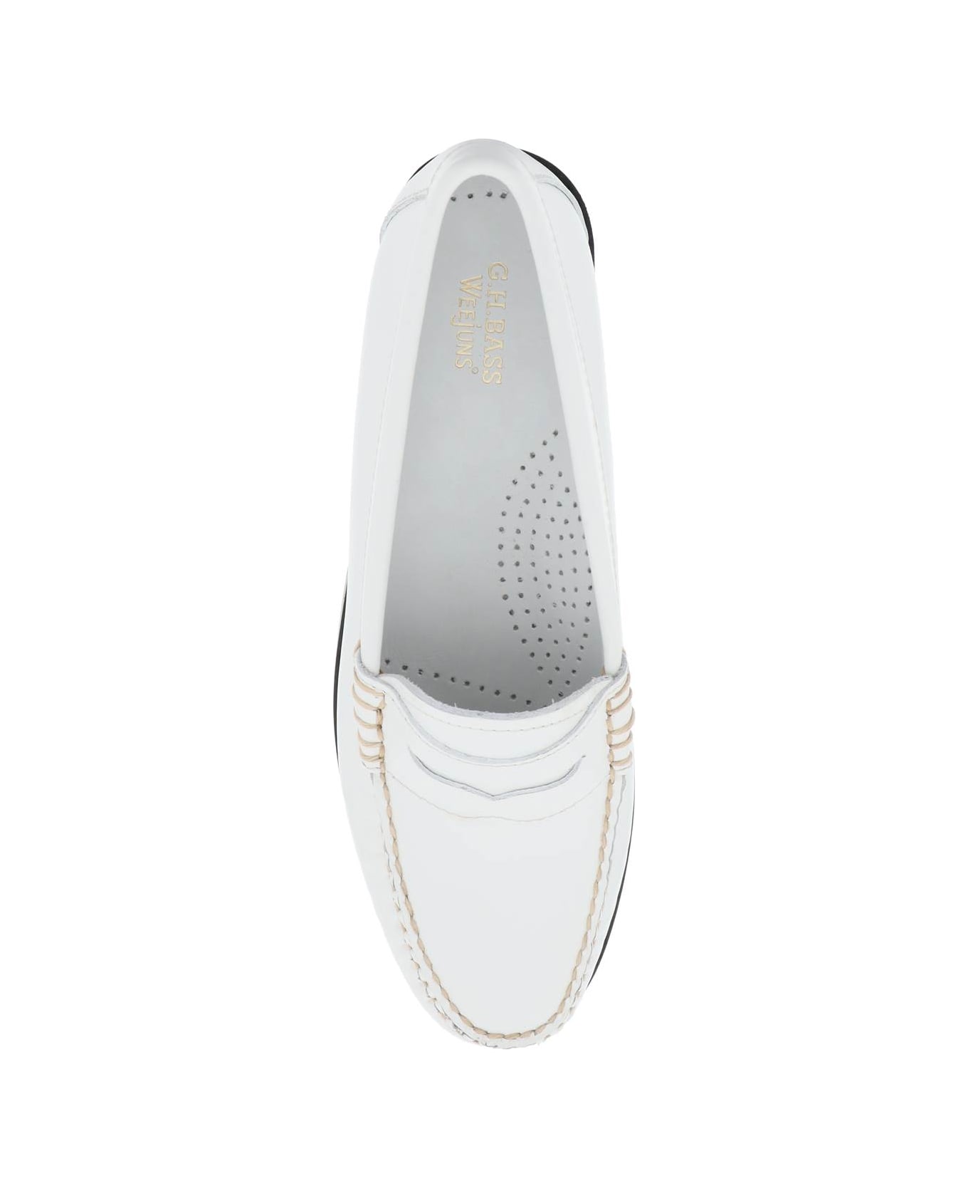 G.H.Bass & Co. Weejuns Penny Loafers - WHITE (White)