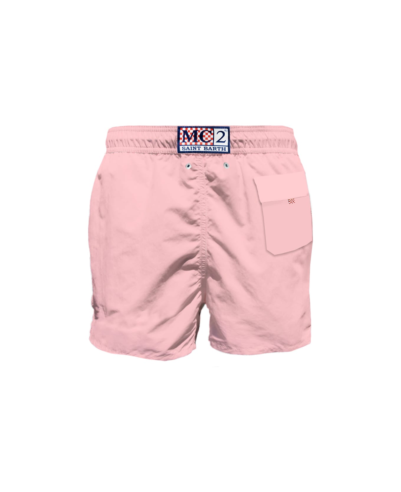 MC2 Saint Barth Pink Man Swim Shorts With Pocket - PINK