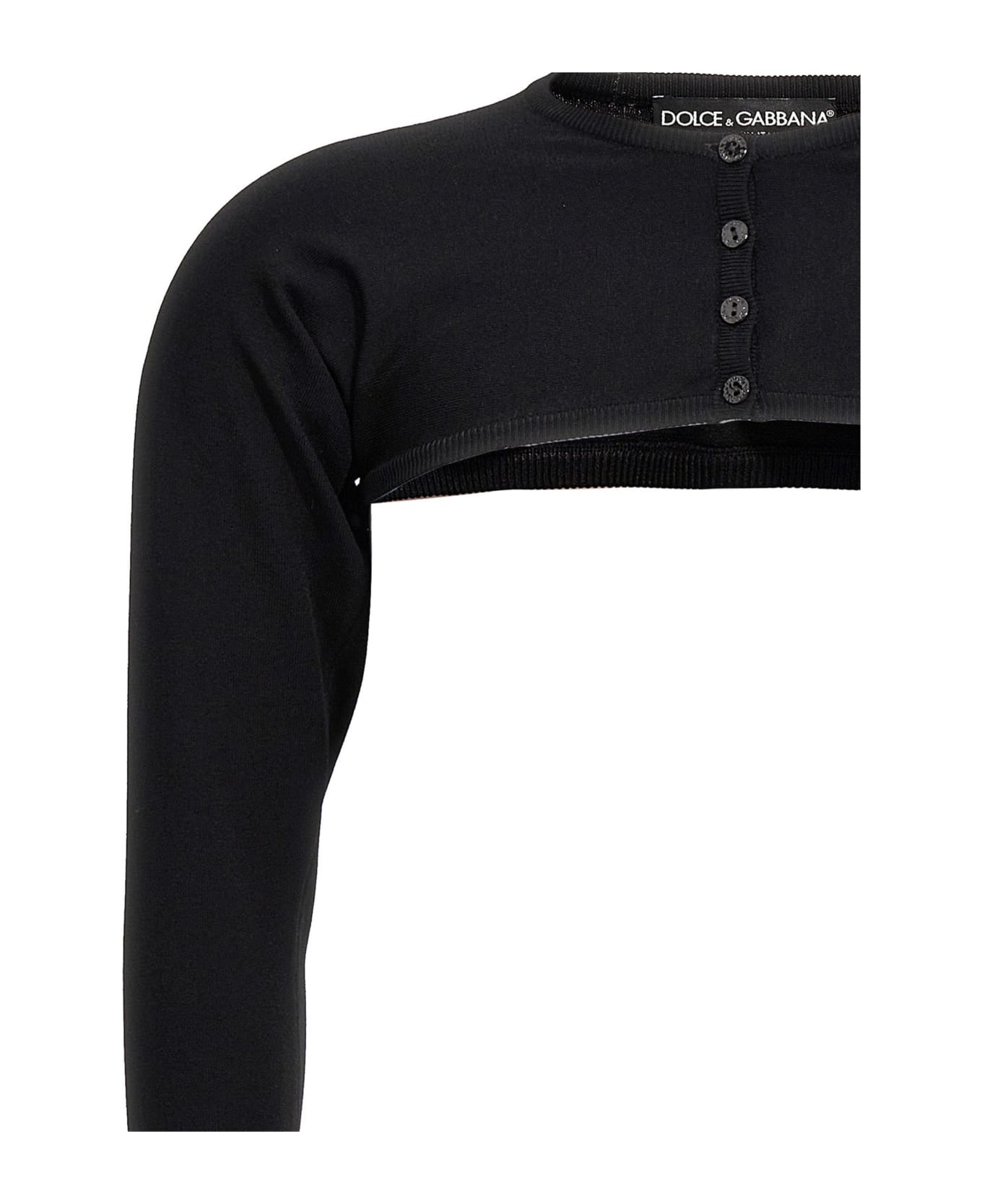 Dolce & Gabbana 'kim Dolce&gabbana' Shoulder Cover - Black  