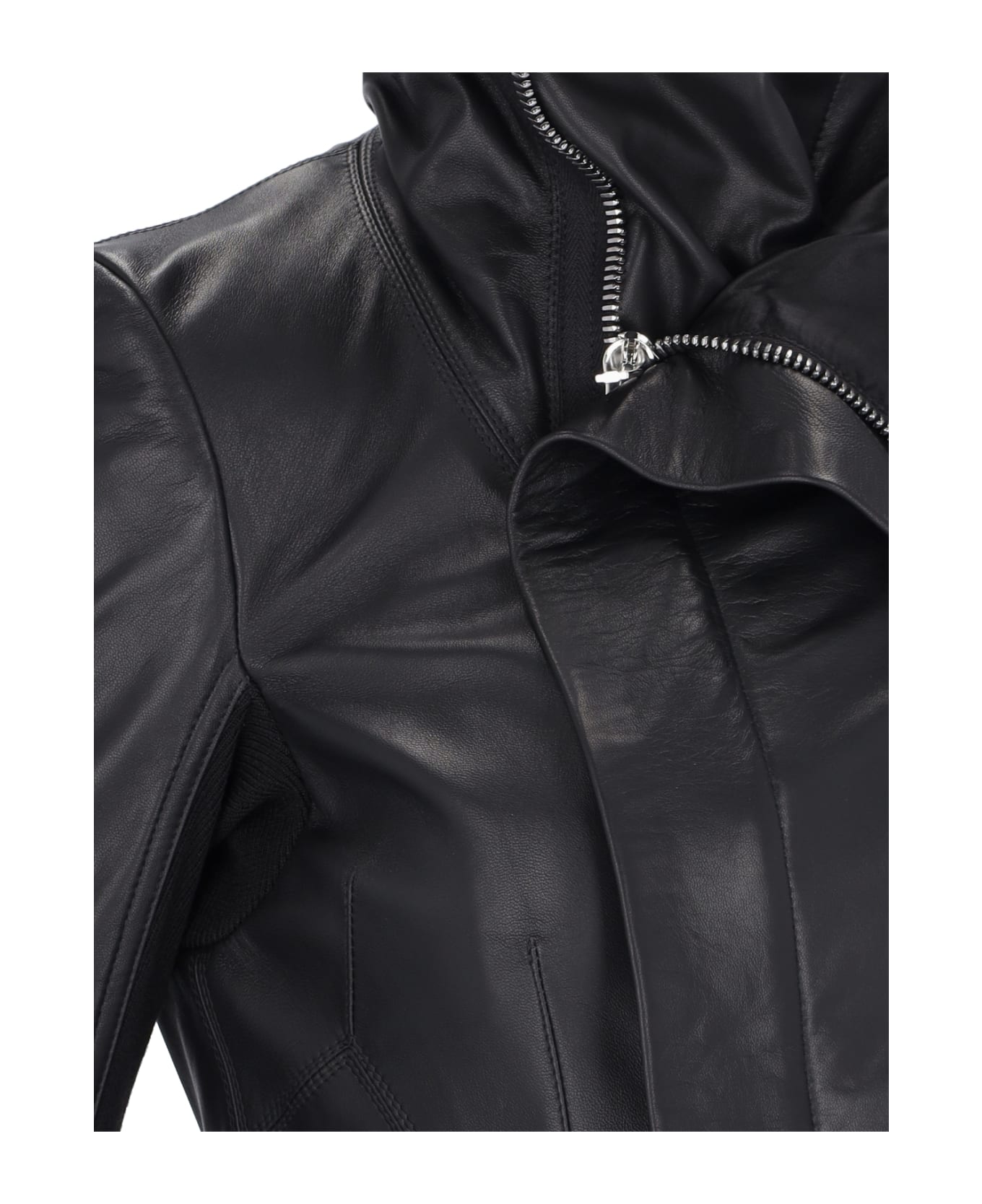 Rick Owens 'naska' Biker Jacket - BLACK