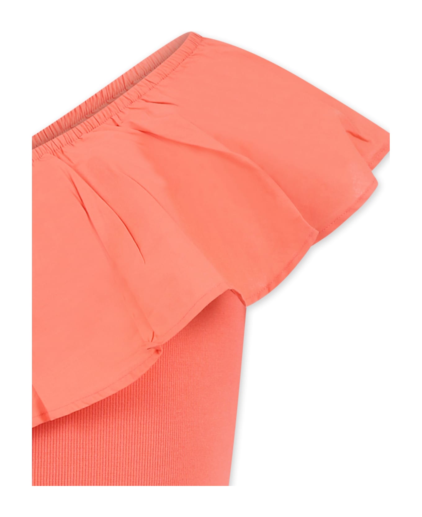Molo Pink Dress For Girl - Pink