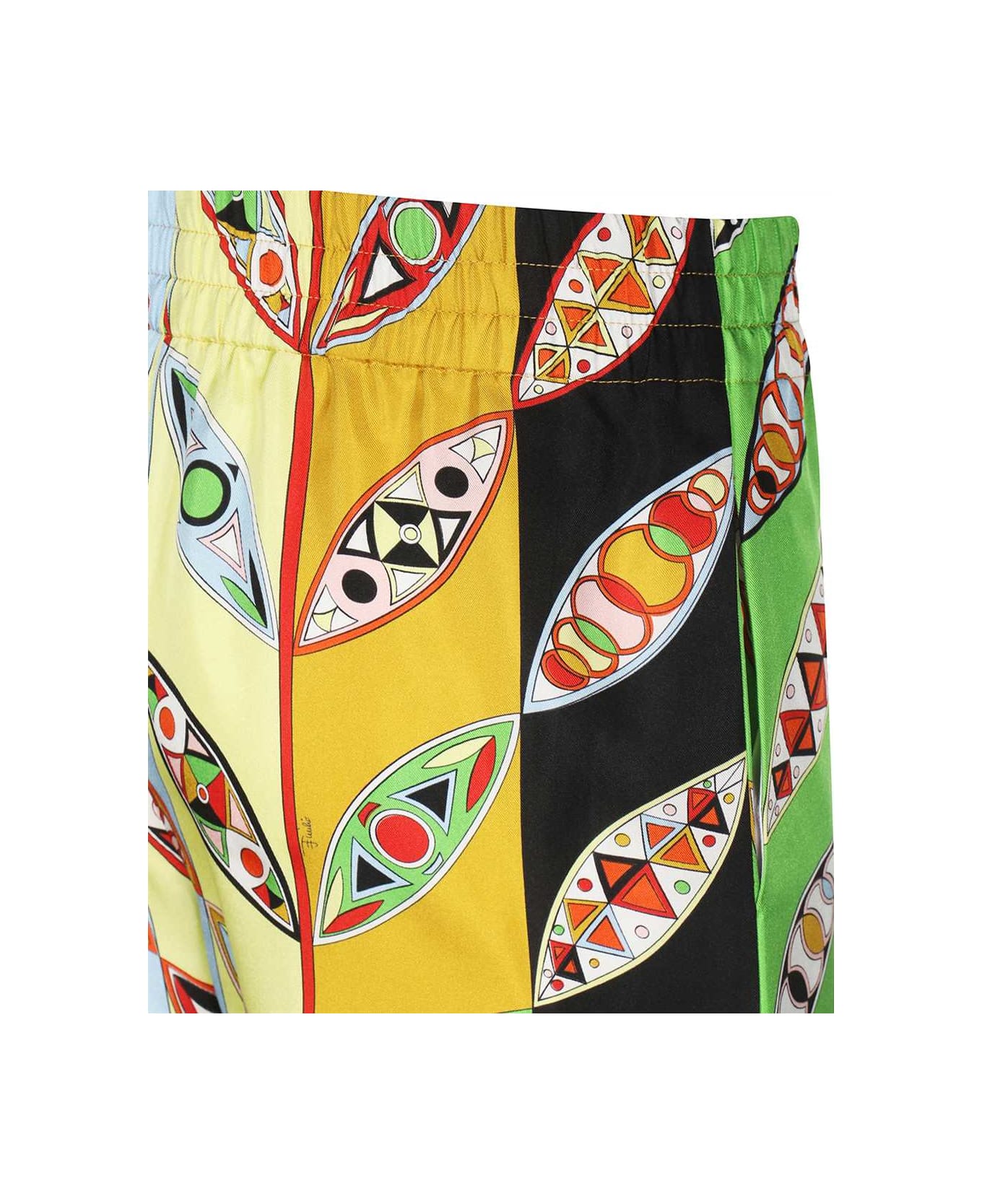 Pucci Silk Bermuda Shorts - Multicolor