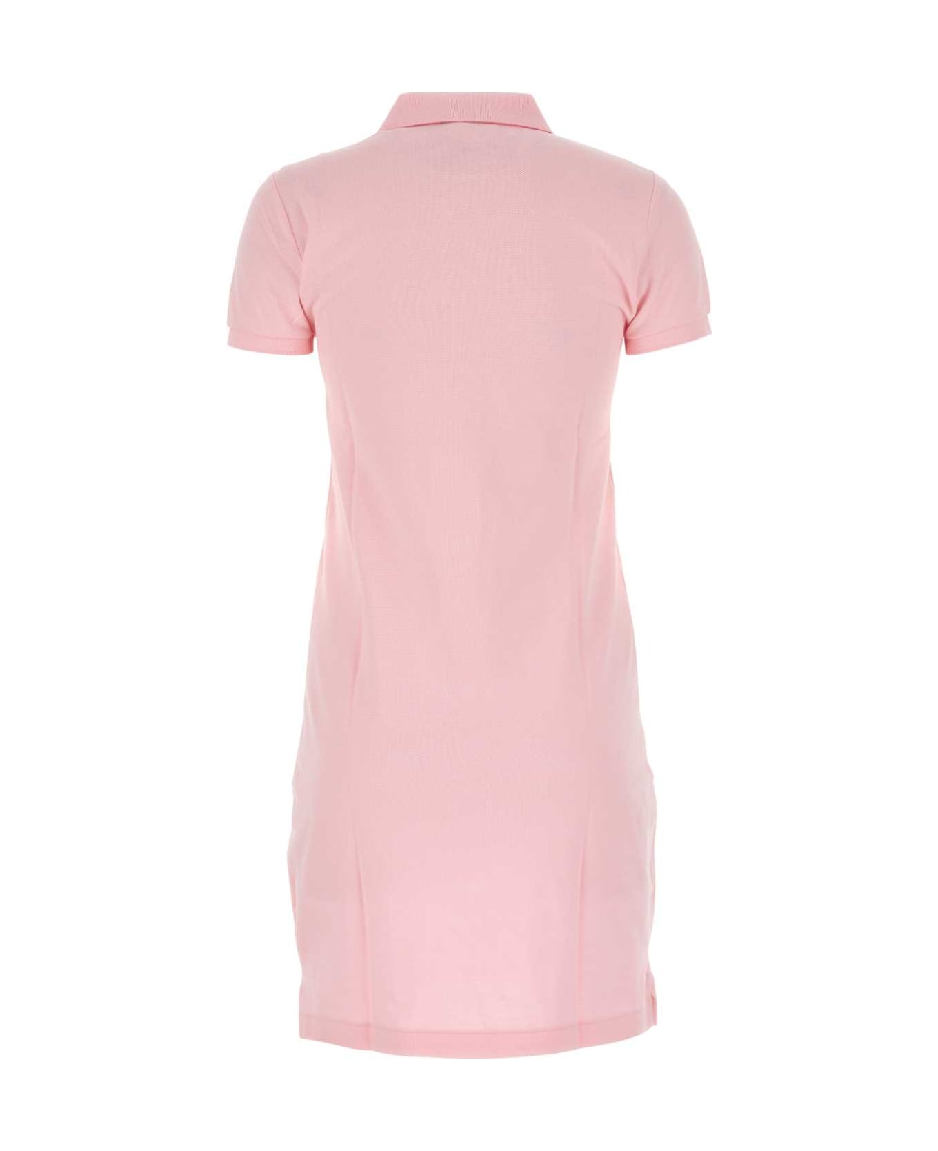 Polo Ralph Lauren Pink Piquet Polo Dress - CARMELPINKC7349