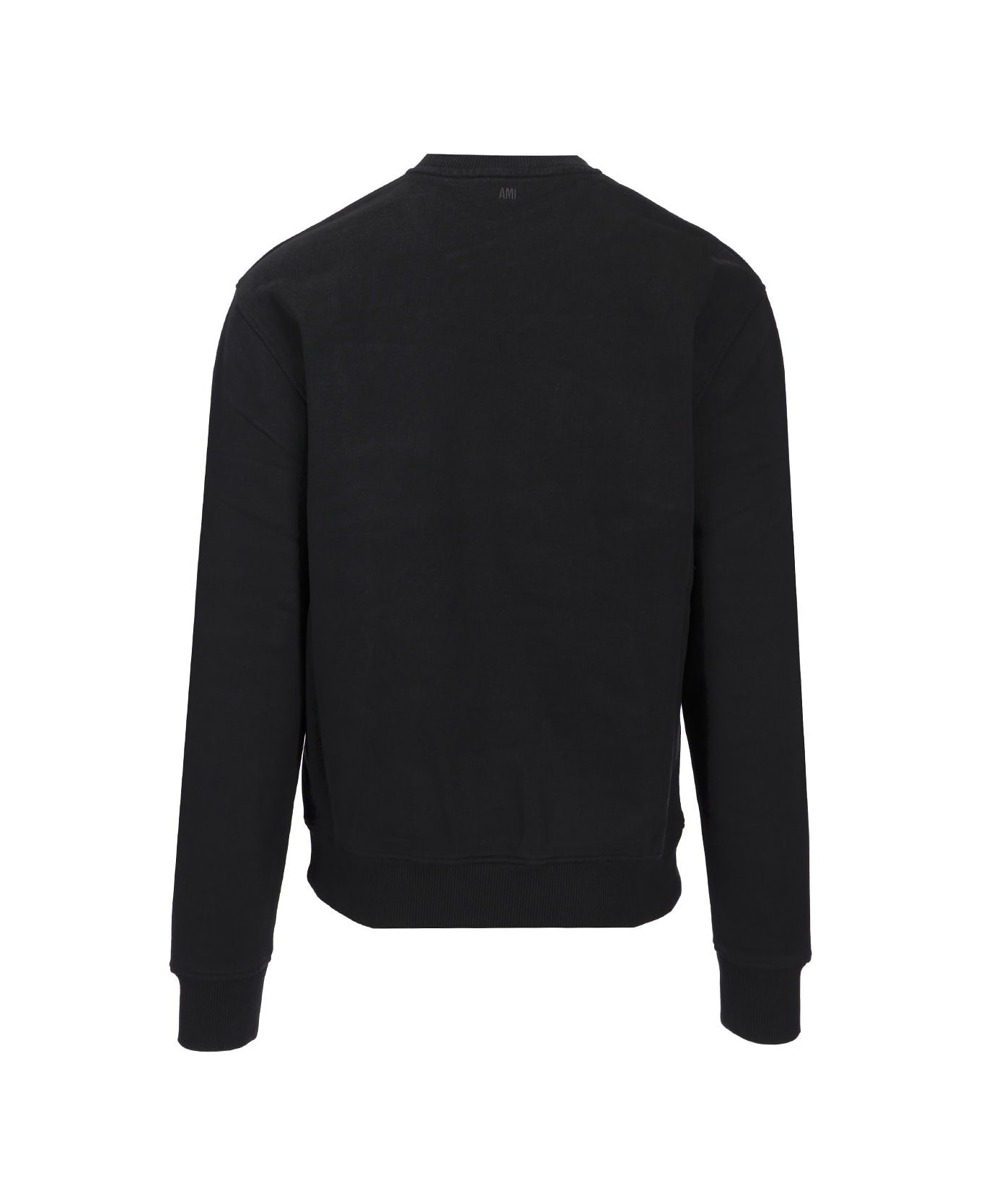 Ami Alexandre Mattiussi Crewneck Sweatshirt 
ami De Coeur
 - Black