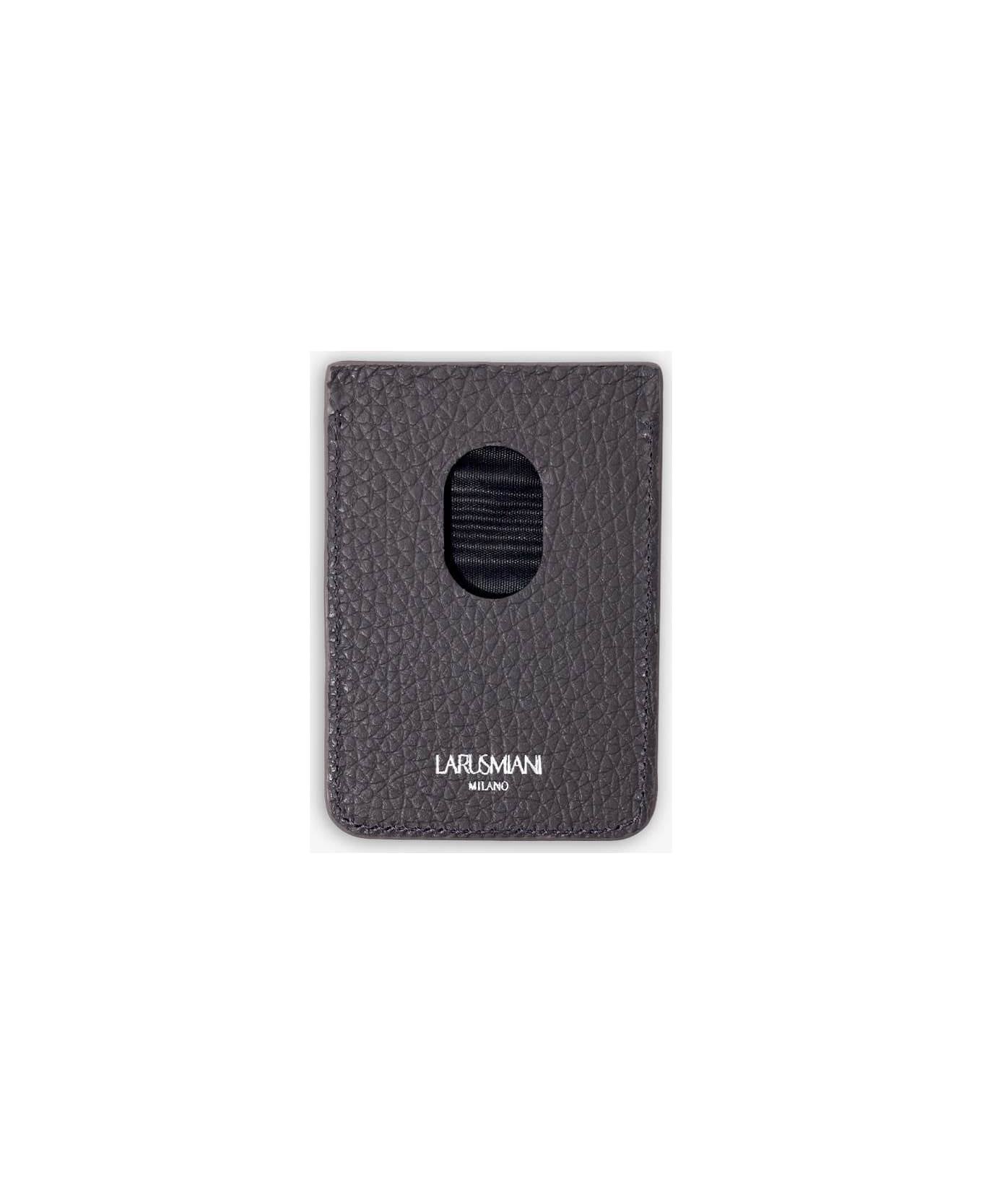 Larusmiani Magnetic Credit Card Holder For Iphone Accessory - DimGrey