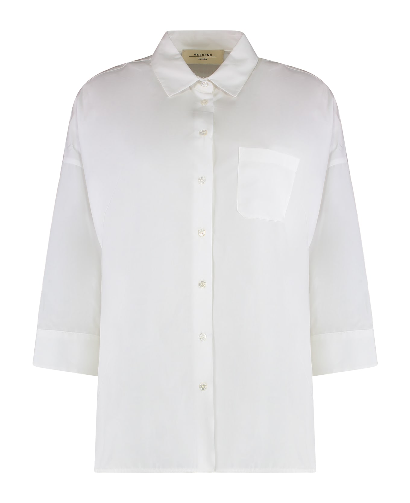 Weekend Max Mara Cotton Poplin Shirt - White
