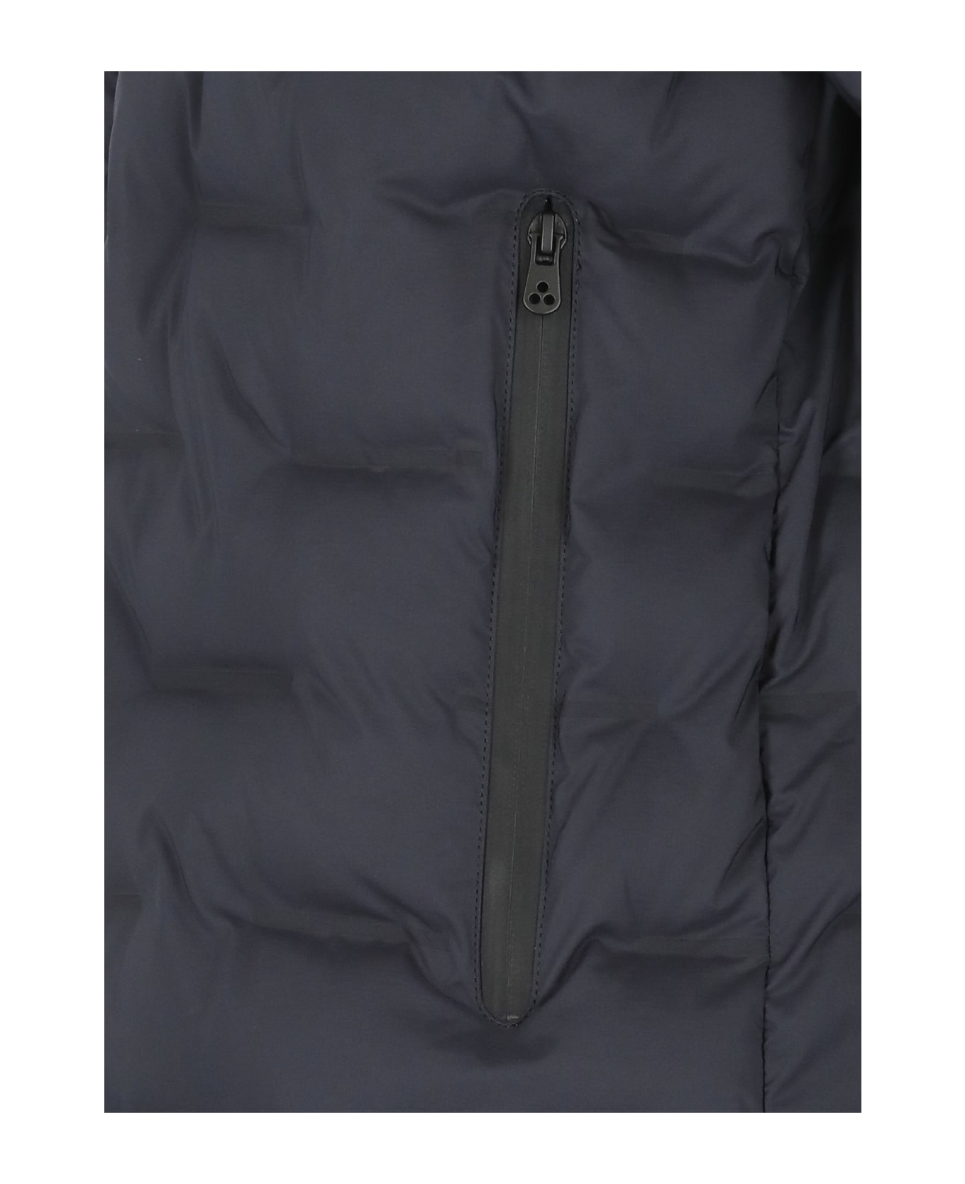 Peuterey Padded And Quilted Jacket - NAVY